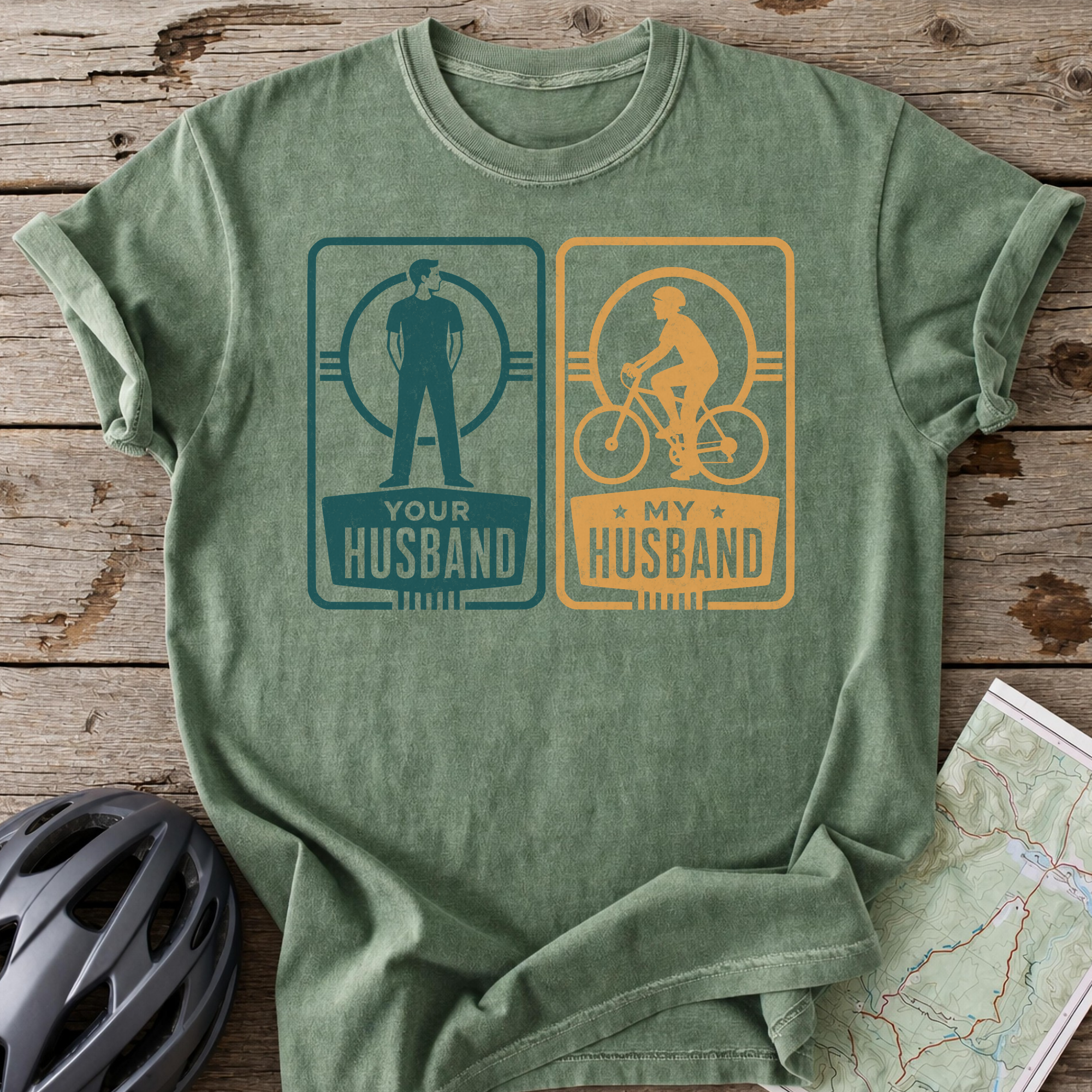 Vintage Your Husband My Husband T-shirt