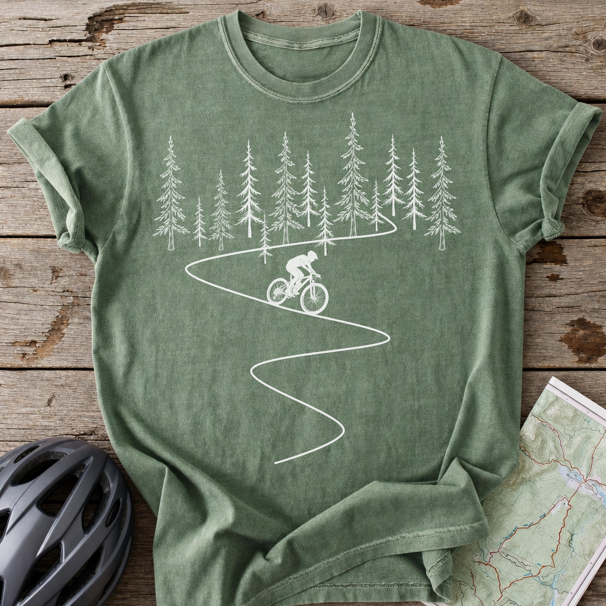 Forest Line Cycling T-shirt