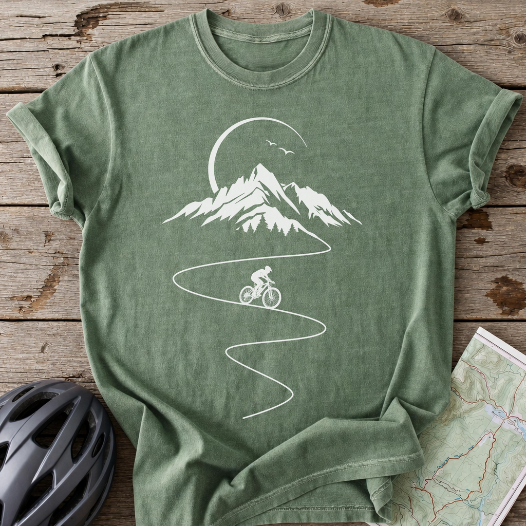 Midnight Mountain Cycling T-shirt