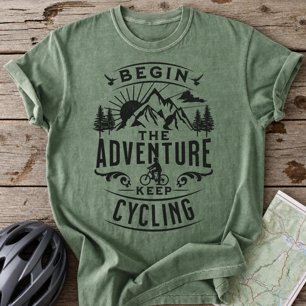 Begin The Adventure T-shirt