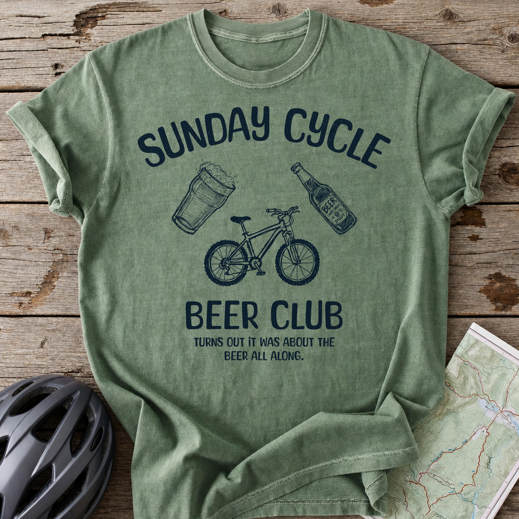 Sunday Cycle Beer Club T-shirt