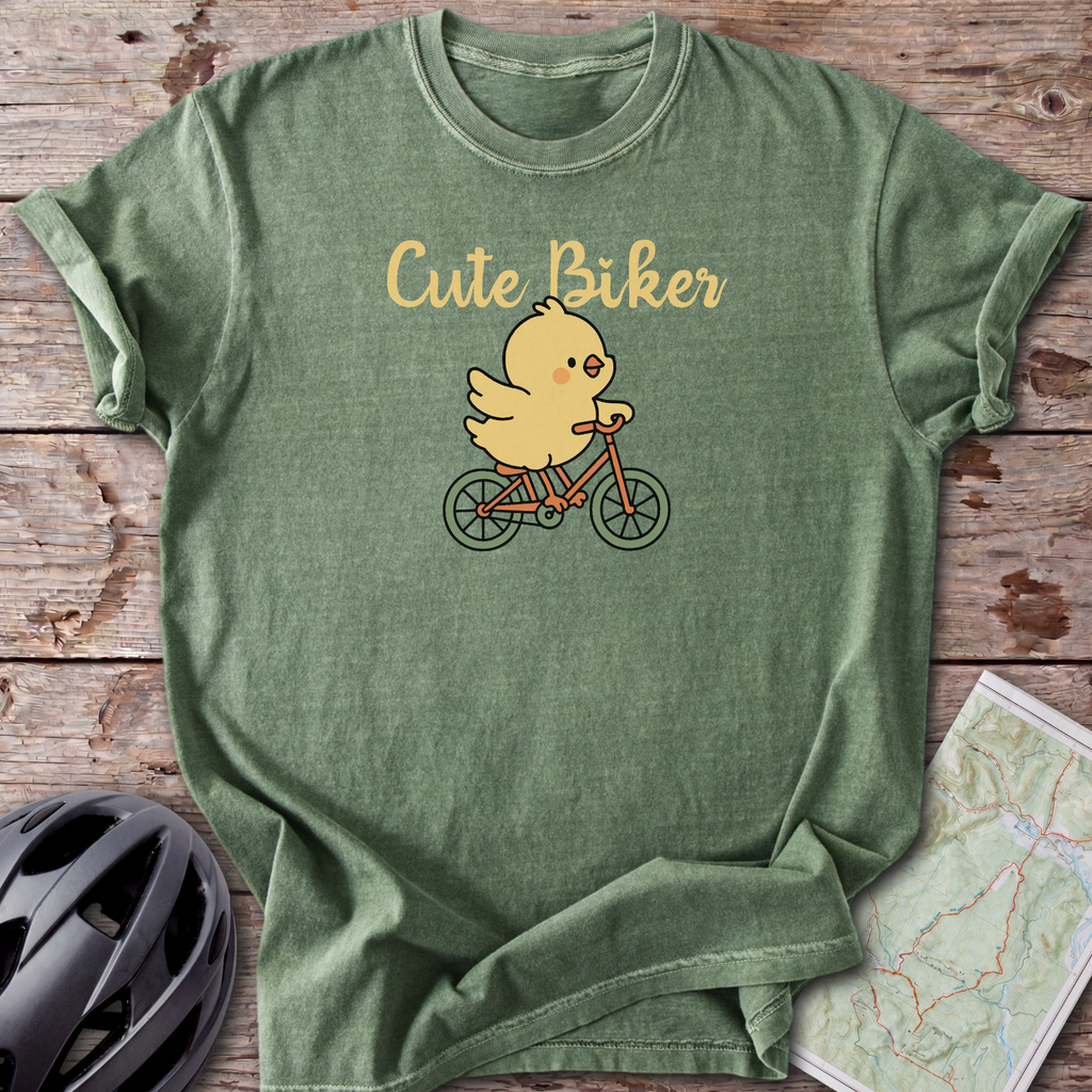Cute Biker Chick T-shirt
