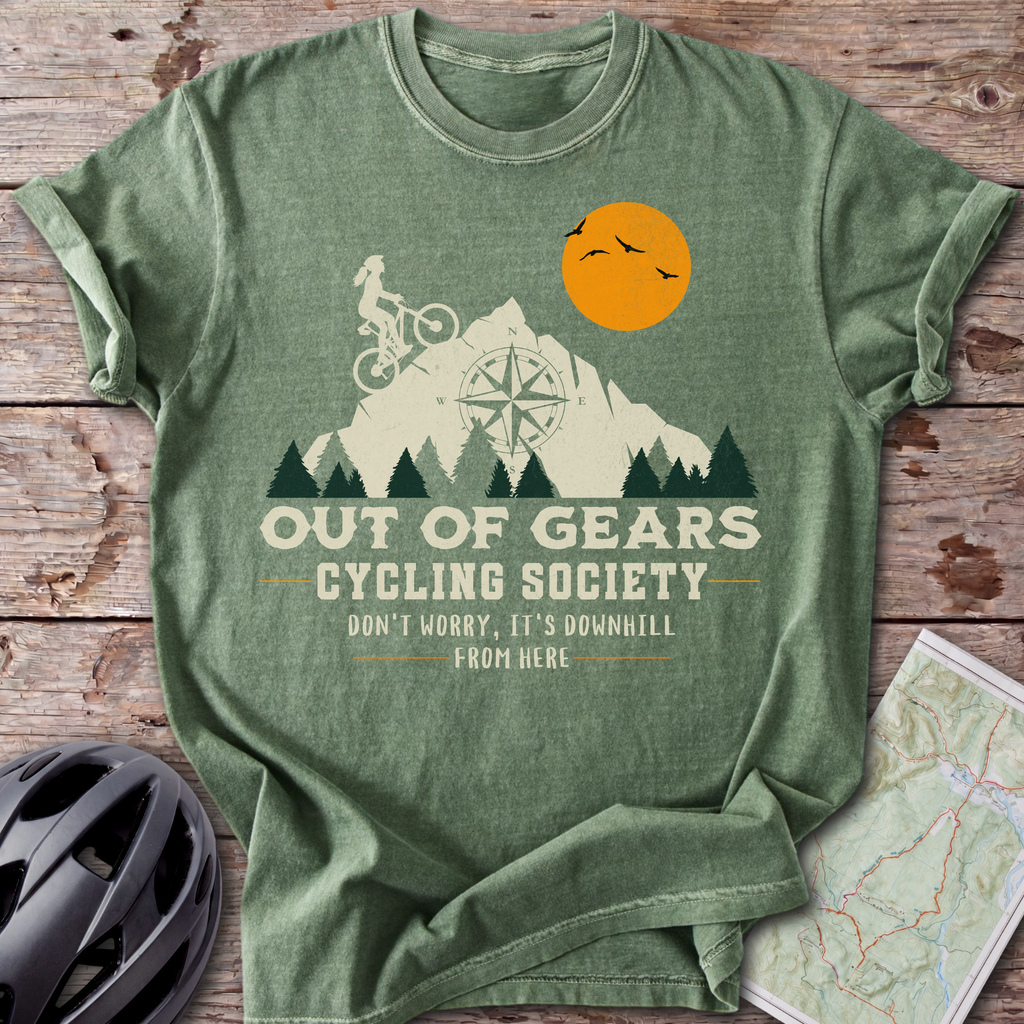 Out Of Gears Female Sunset T-shirt