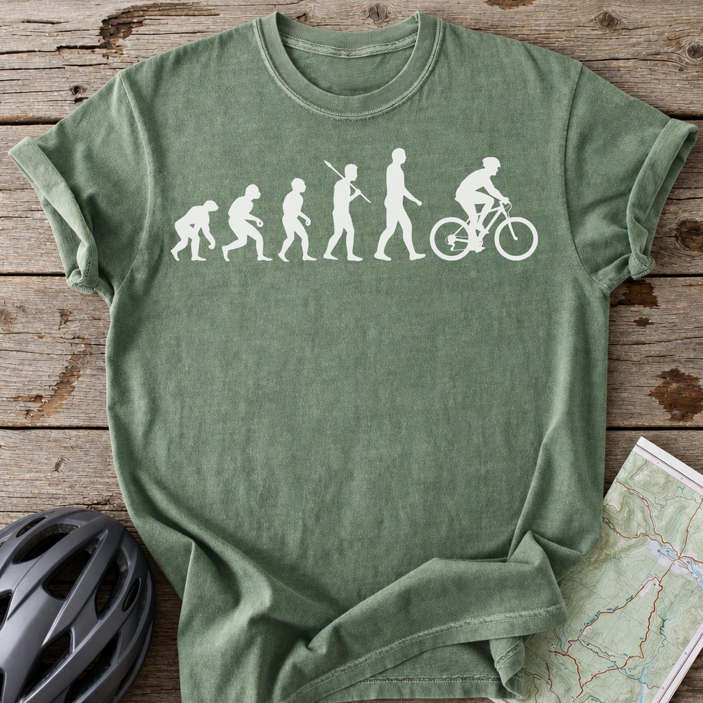 Evolution of a Cyclist T-shirt