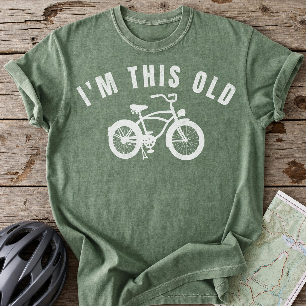 I'm This Old, Classic Bike T-shirt