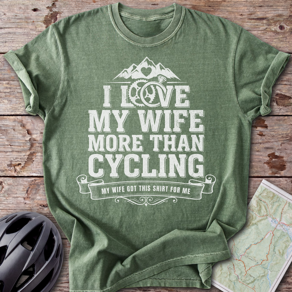 Wife VS Cycling T-shirt