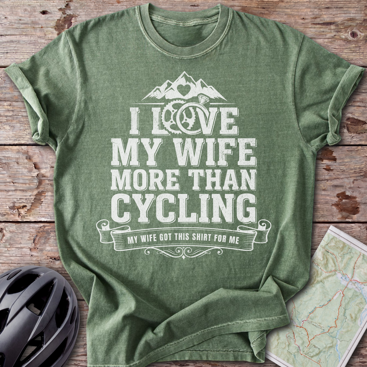 Wife VS Cycling T-shirt