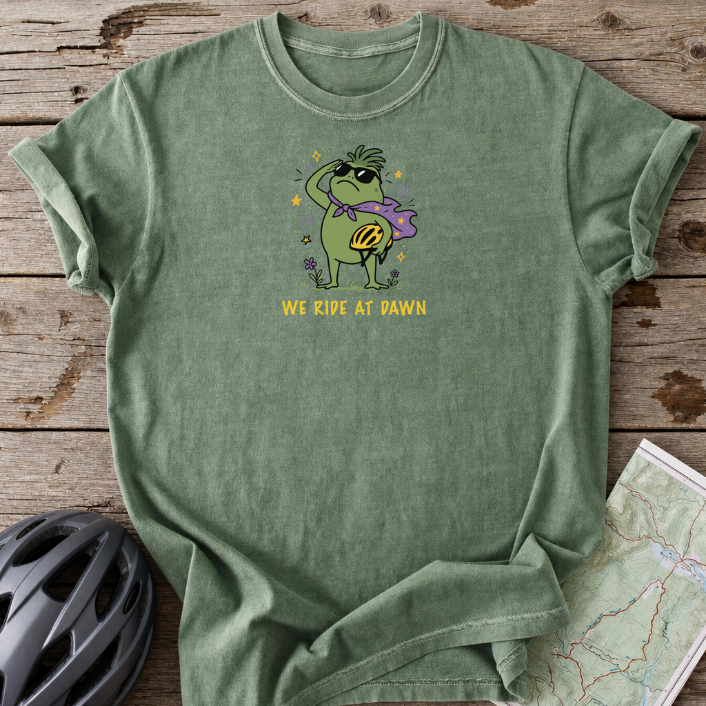 At Dawn We Ride T-shirt