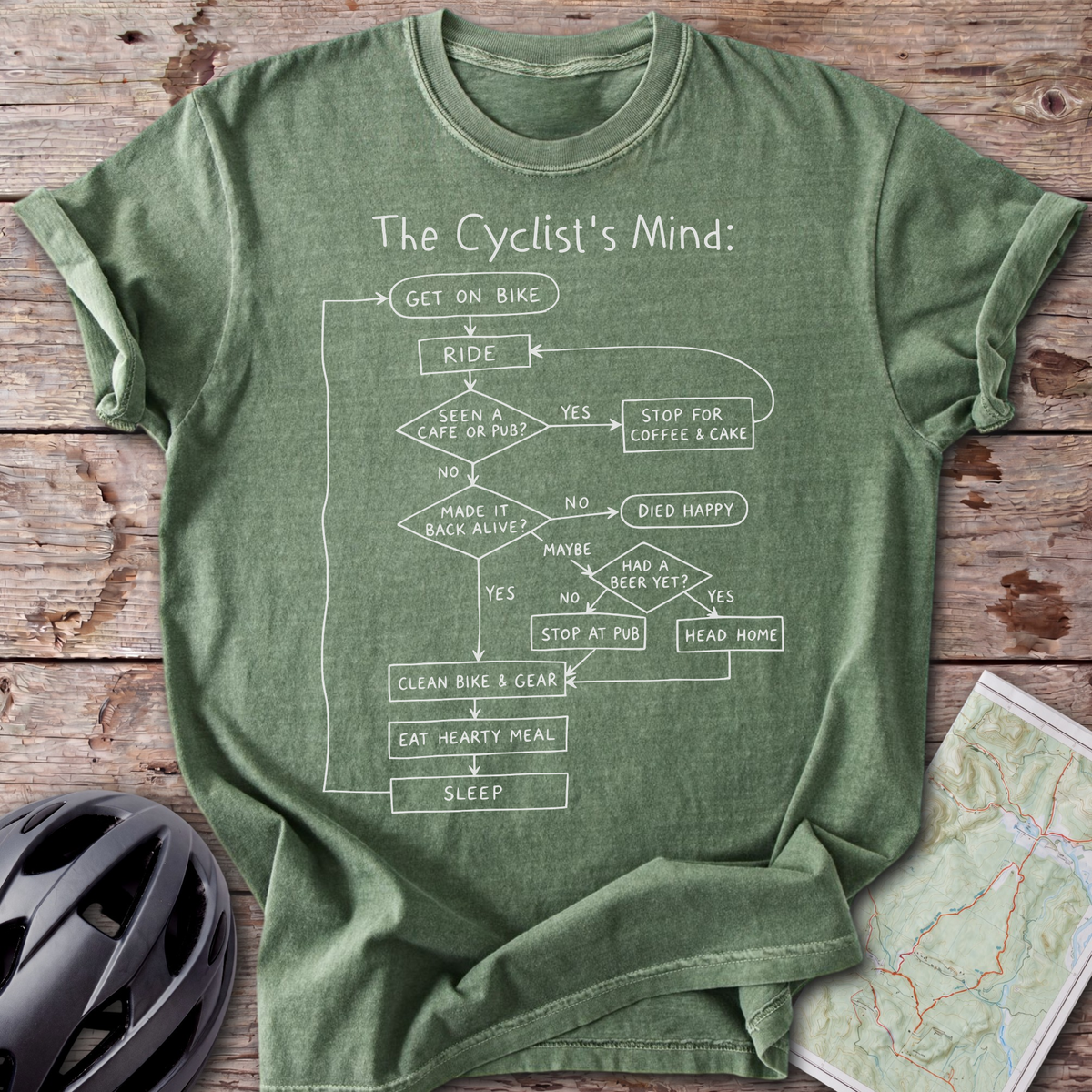 Cyclists Mind T-shirt