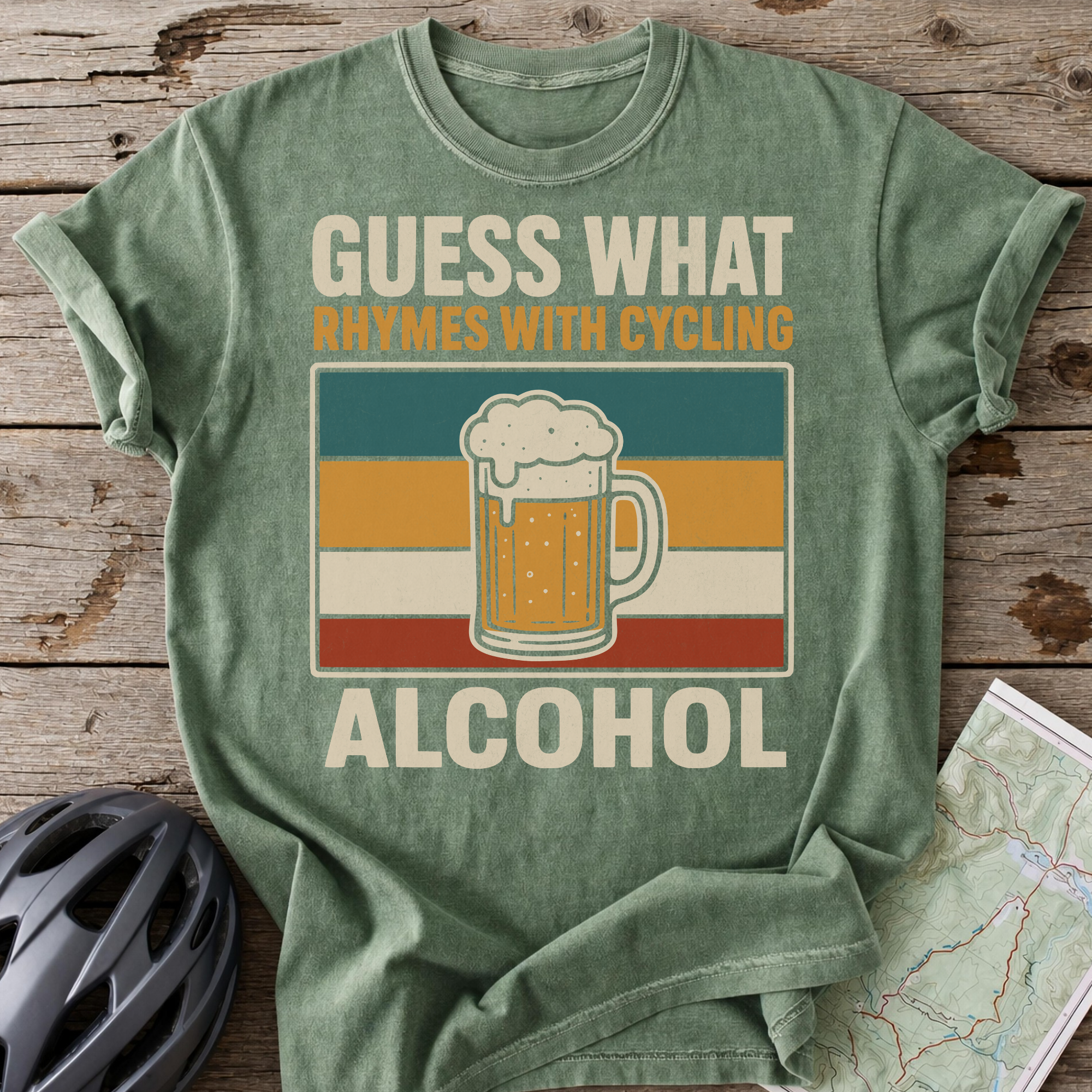 What Rhymes With Cycling T-shirt