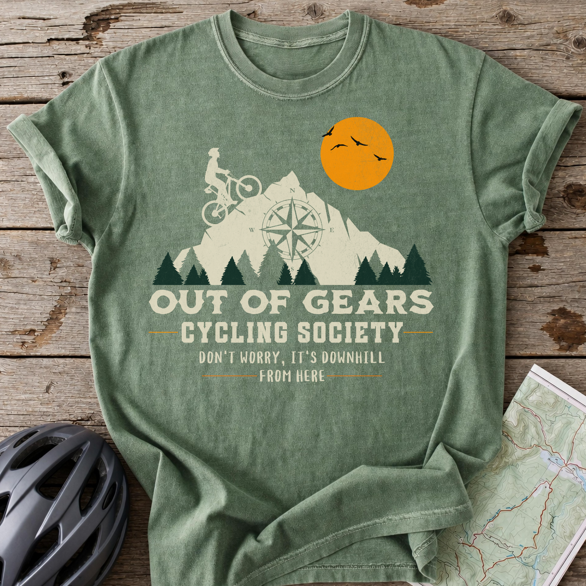 Out Of Gears Society T-shirt