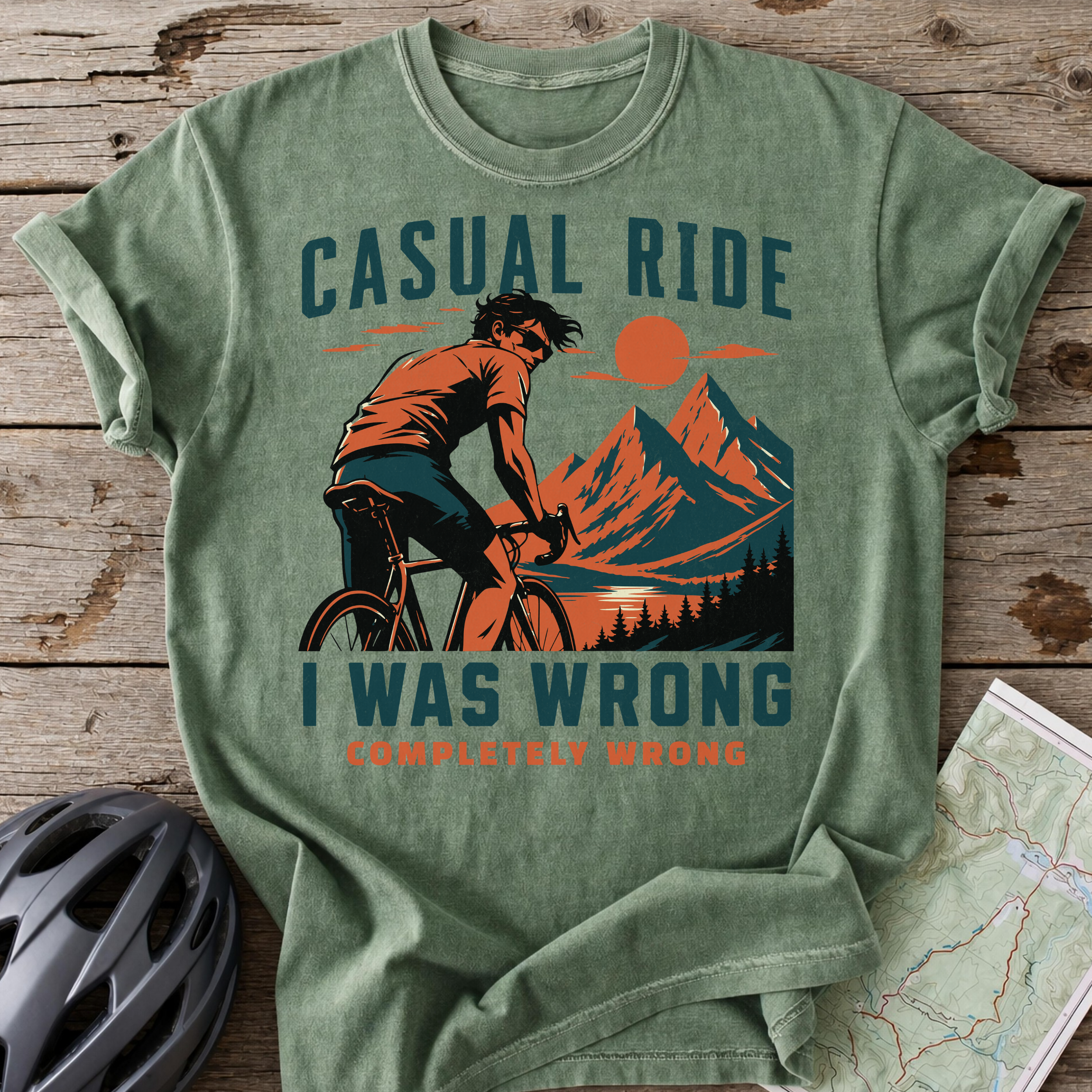 Sunset Casual Ride T-shirt