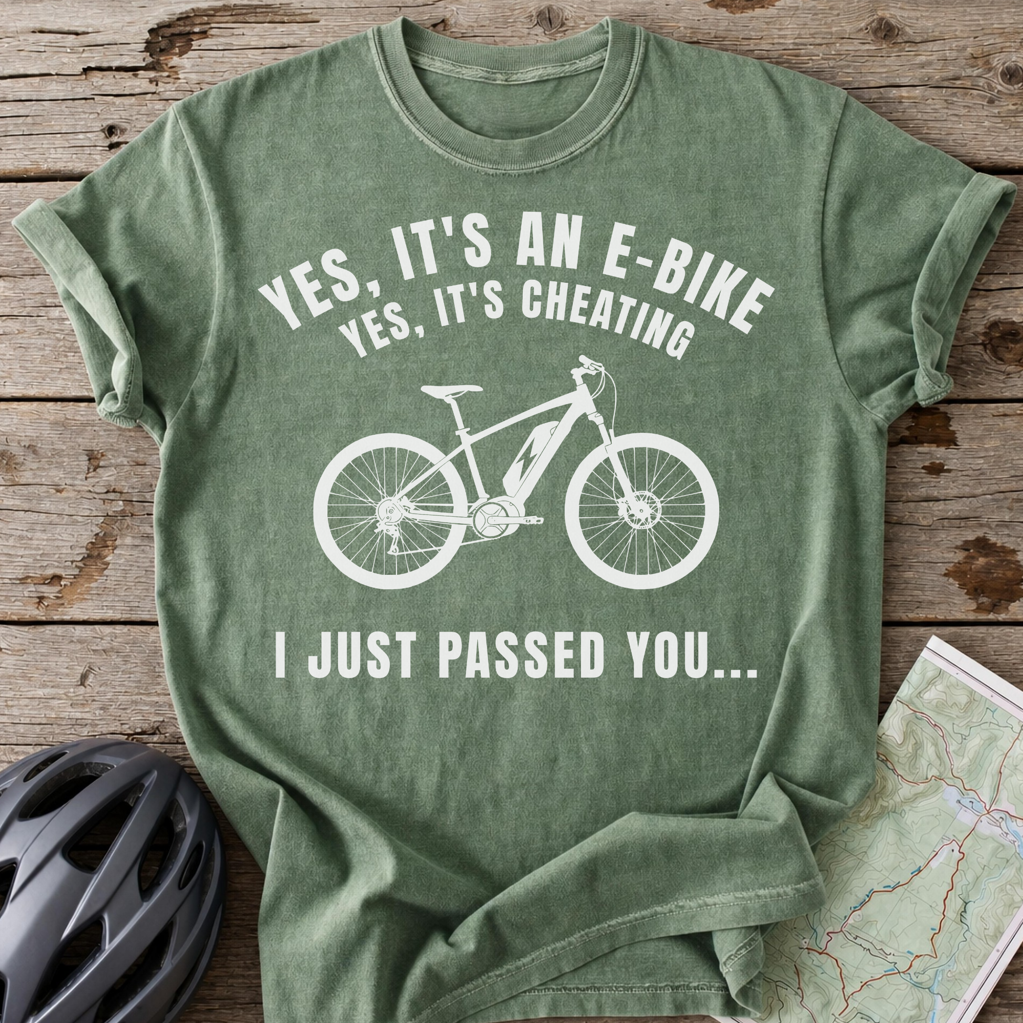 E-Bike I Just Passed You T-shirt