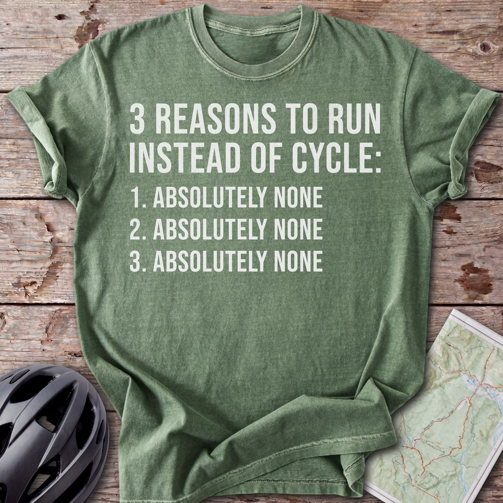 Run Vs Ride T-shirt