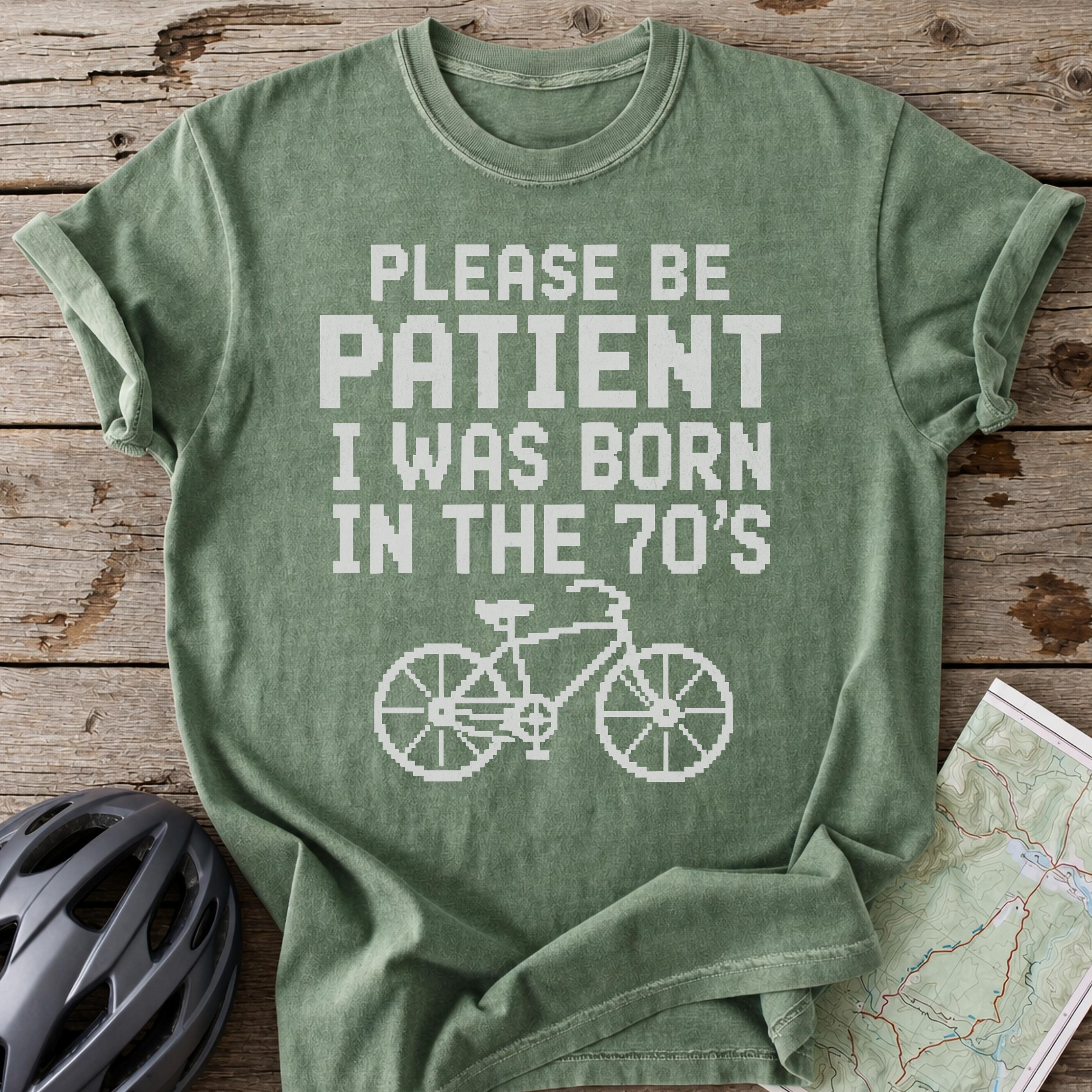 Be Patient 70's T-Shirt
