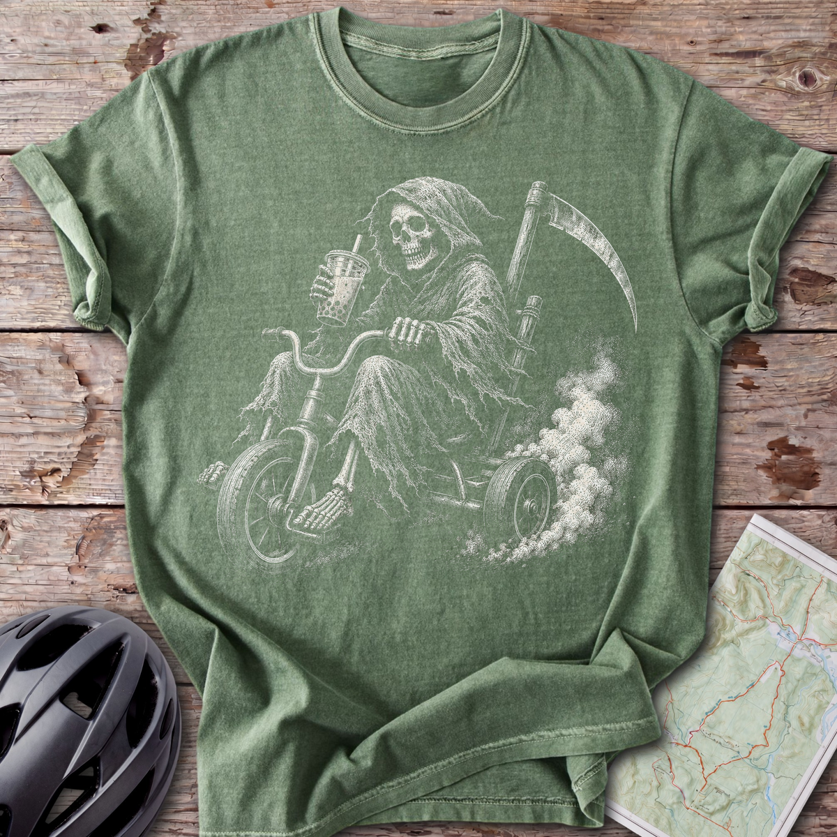 Grim Reaper Trike T-shirt