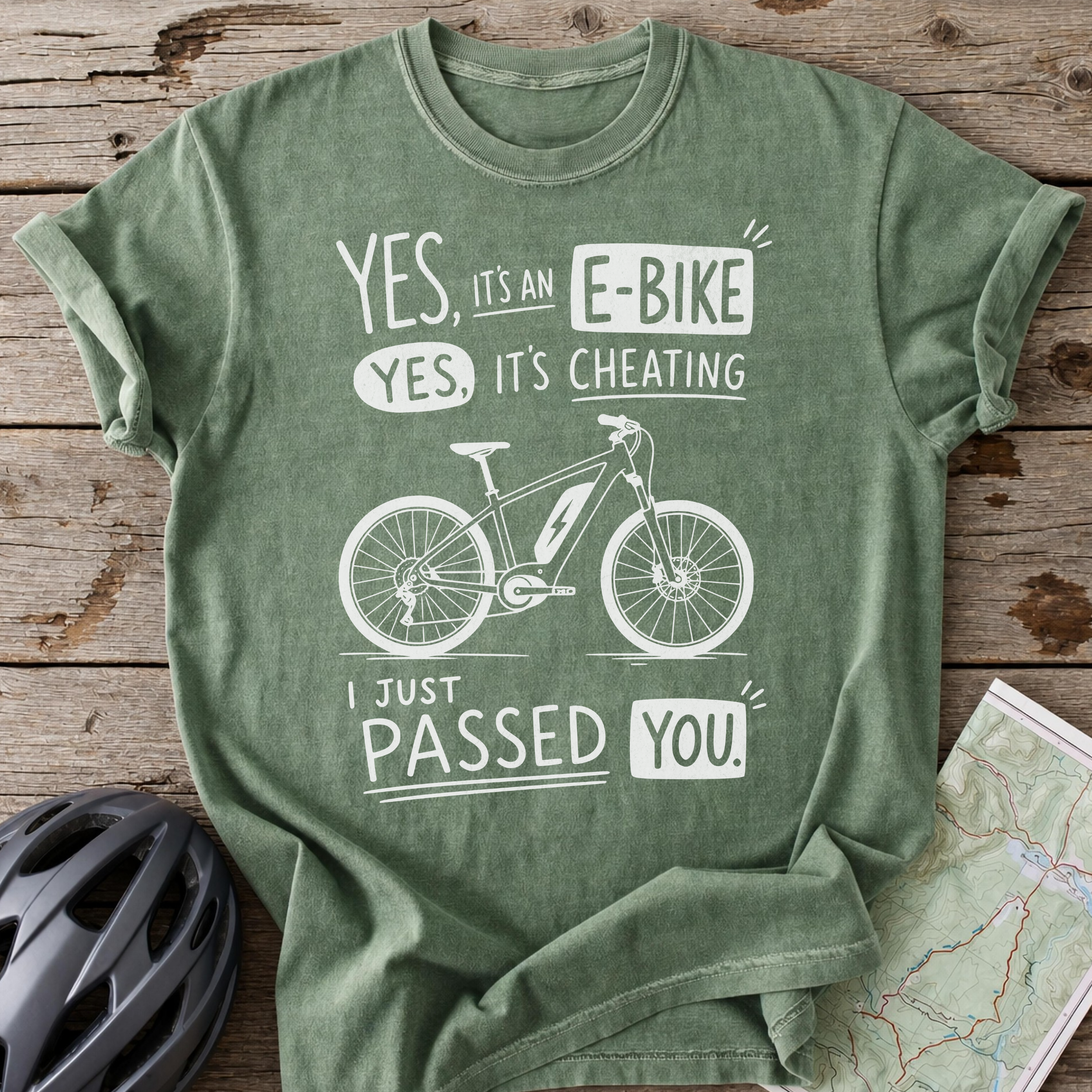 E-Bike Cheating T-Shirt