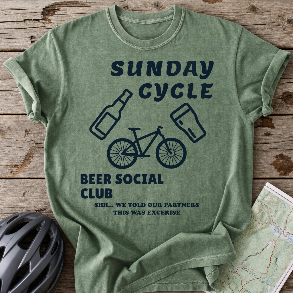Sunday Beer Cycle T-shirt