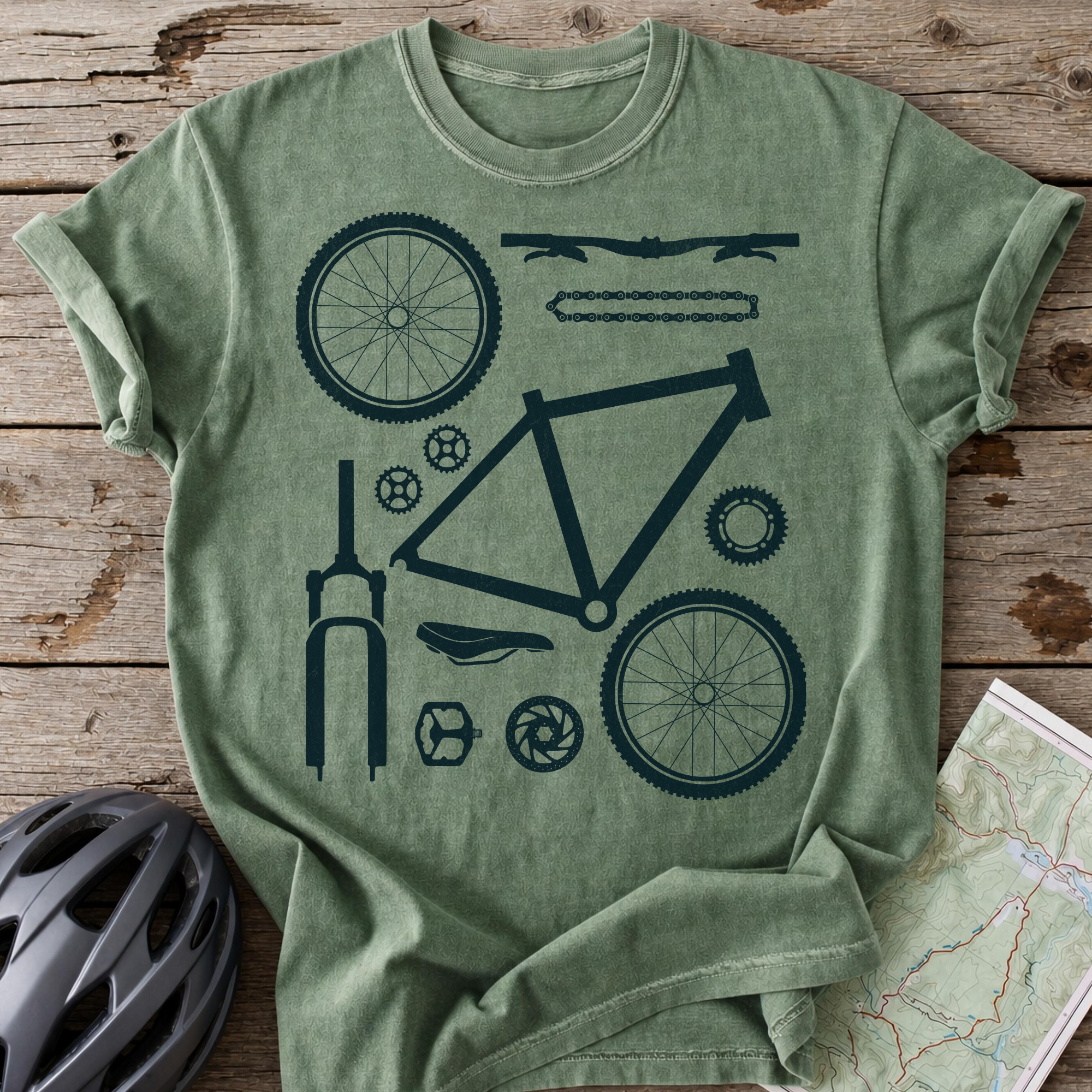 Bike Parts T-shirt