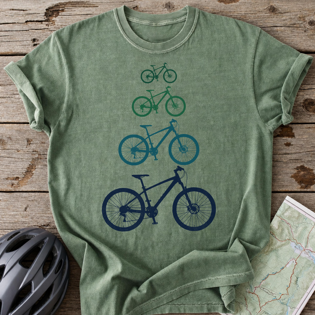 Classic MTB In Blue T-shirt