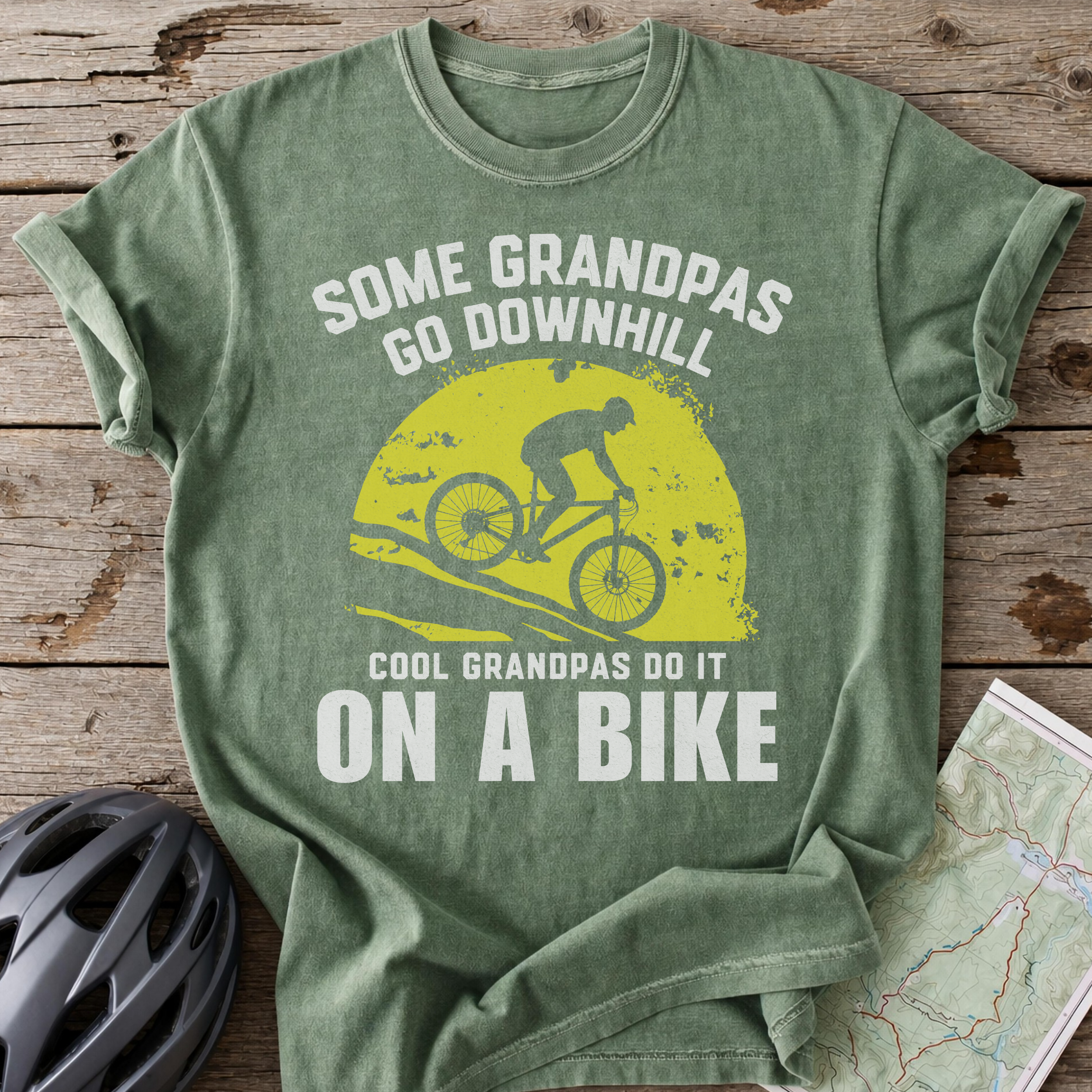 Cool Grandpas Cycle T-shirt