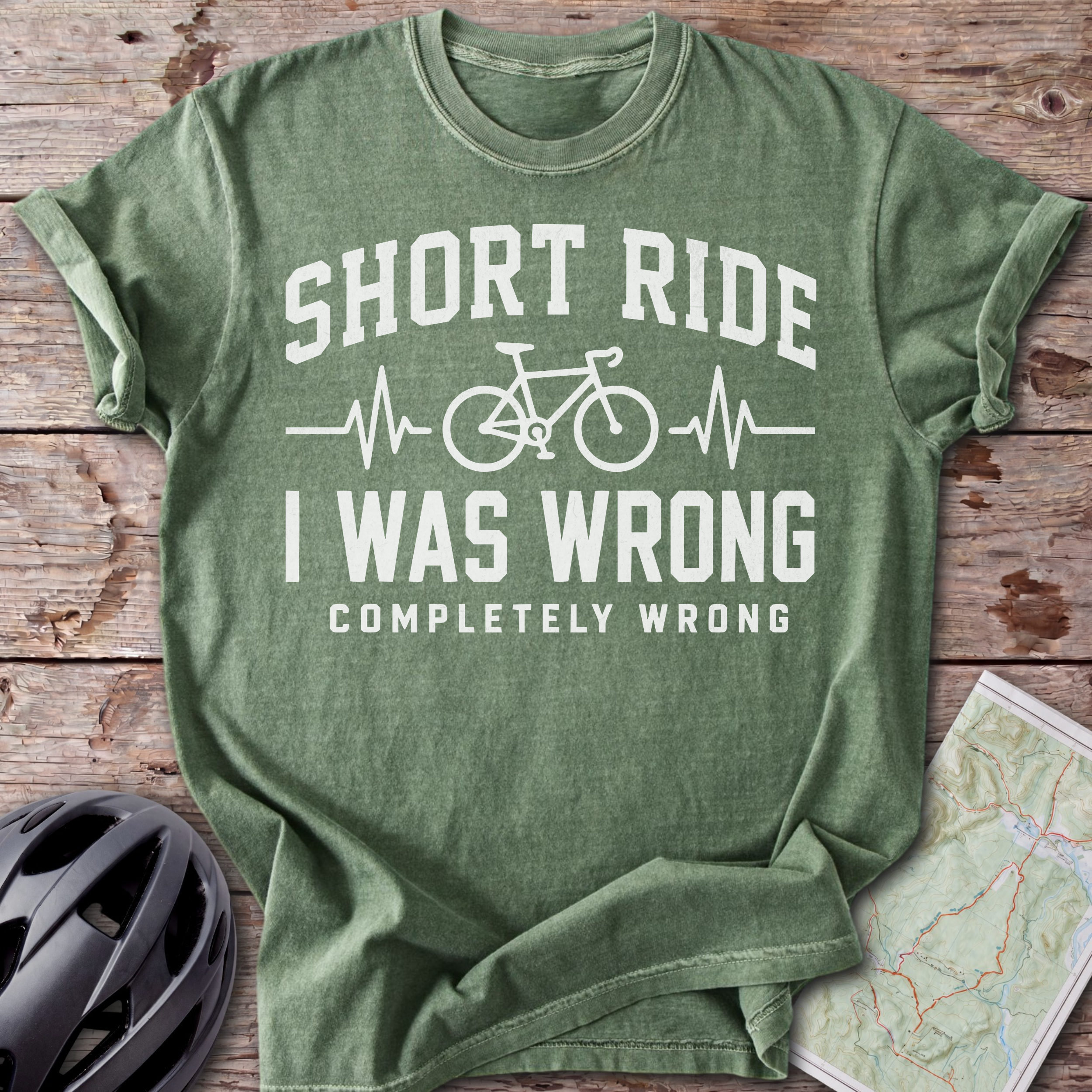 Short Ride, I Was Wrong T-shirt