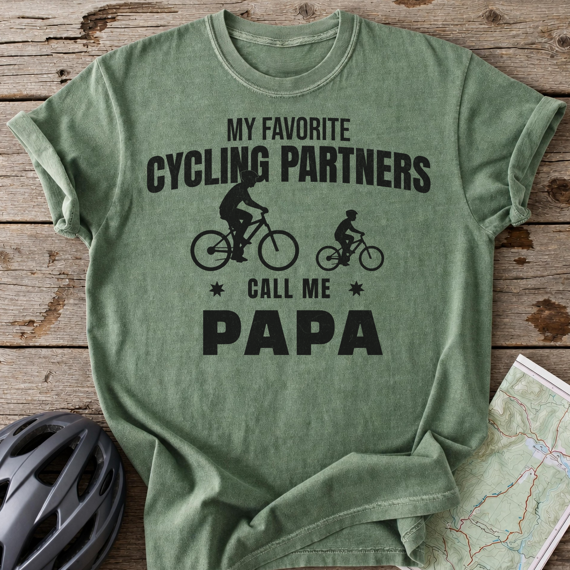 Papa's Cycling Partners T-shirt