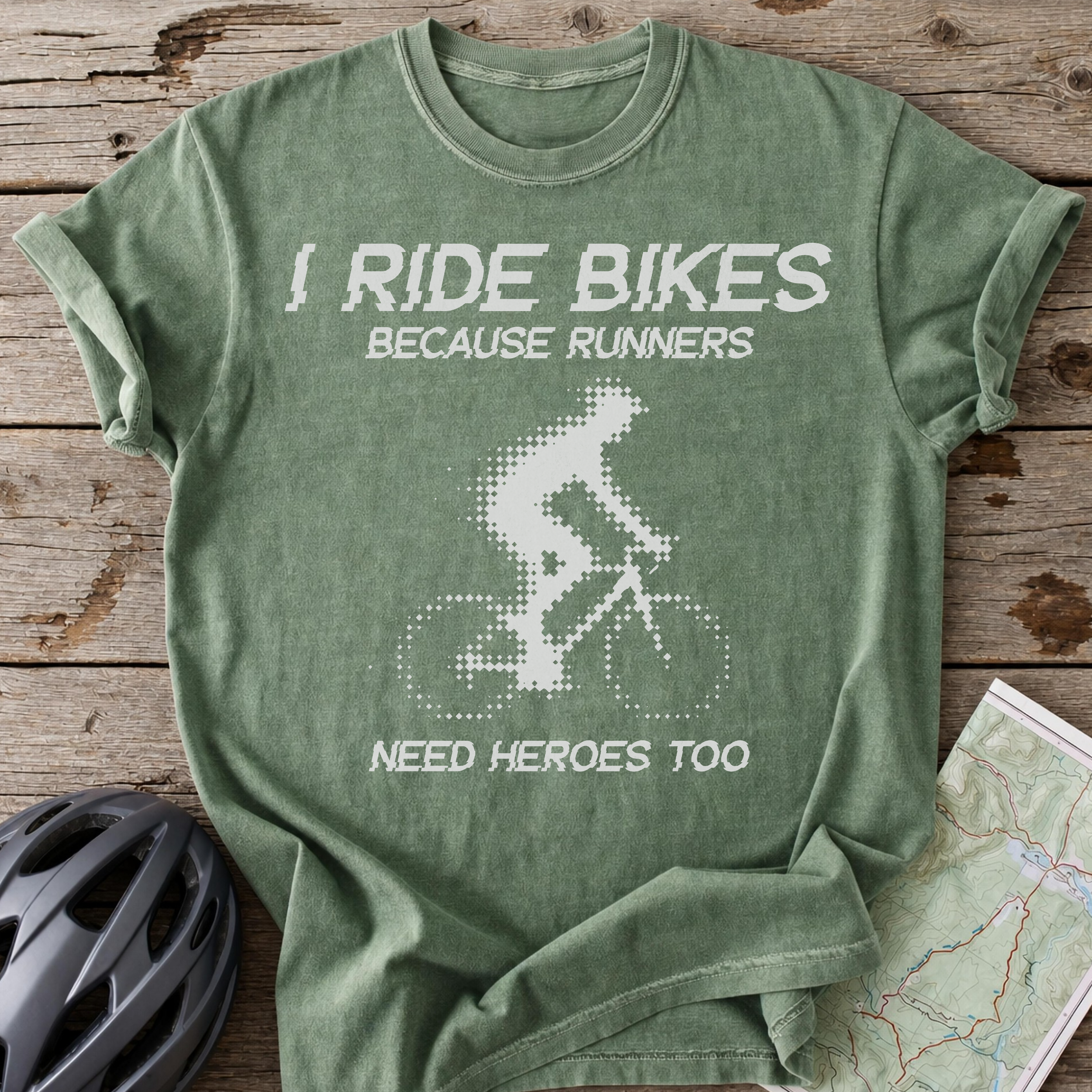 Runners Need Heroes T-shirt