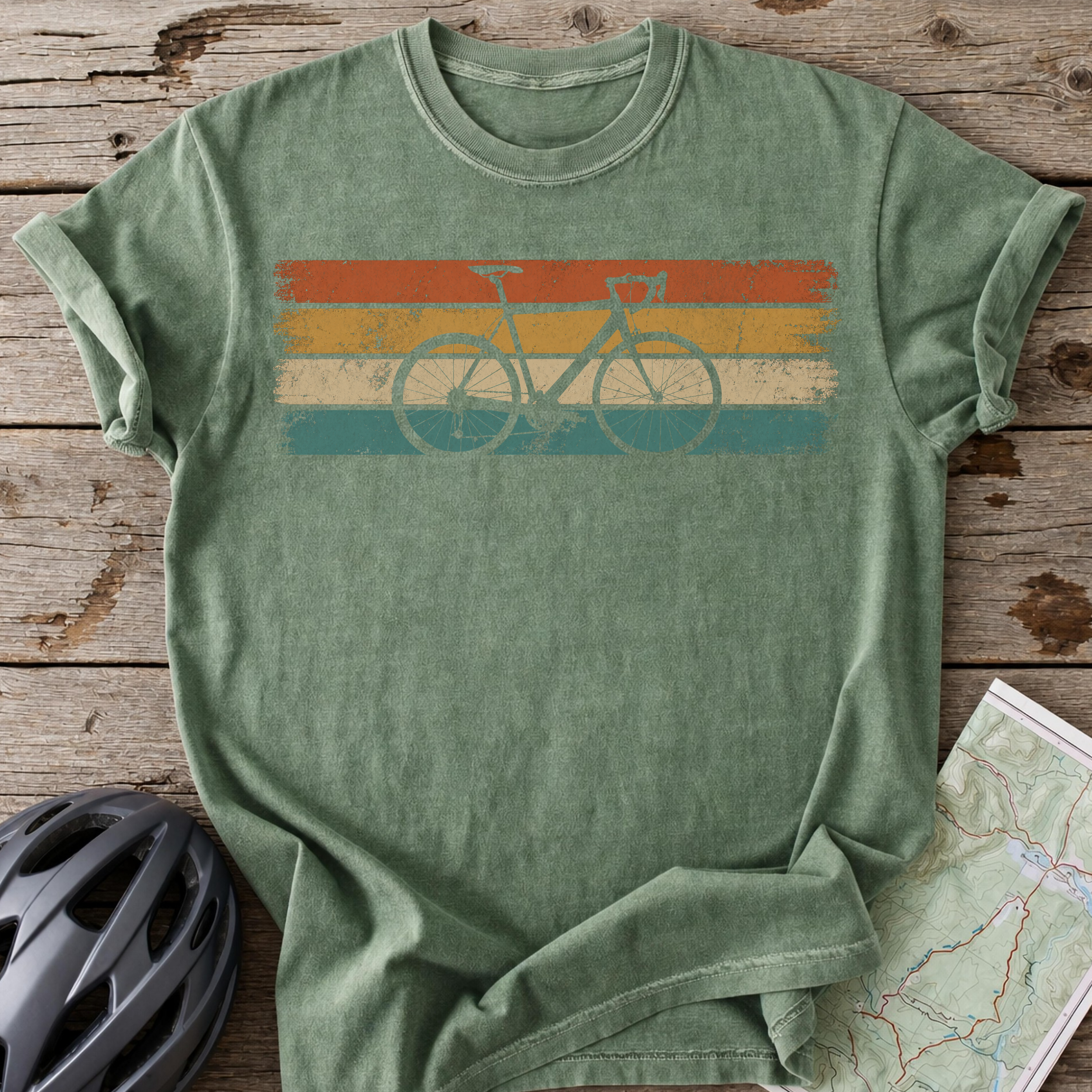 Retro Road Bike T-shirt