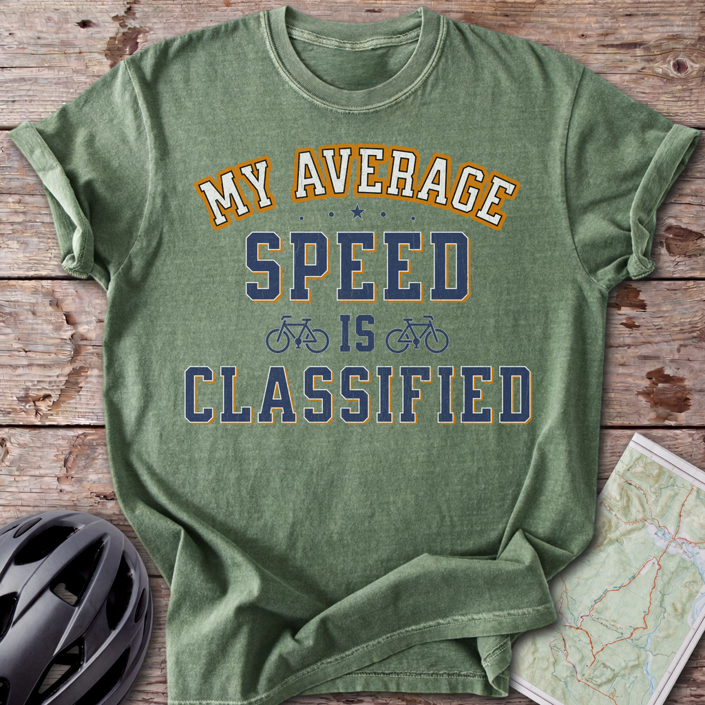 Avg Speed Classified T-shirt