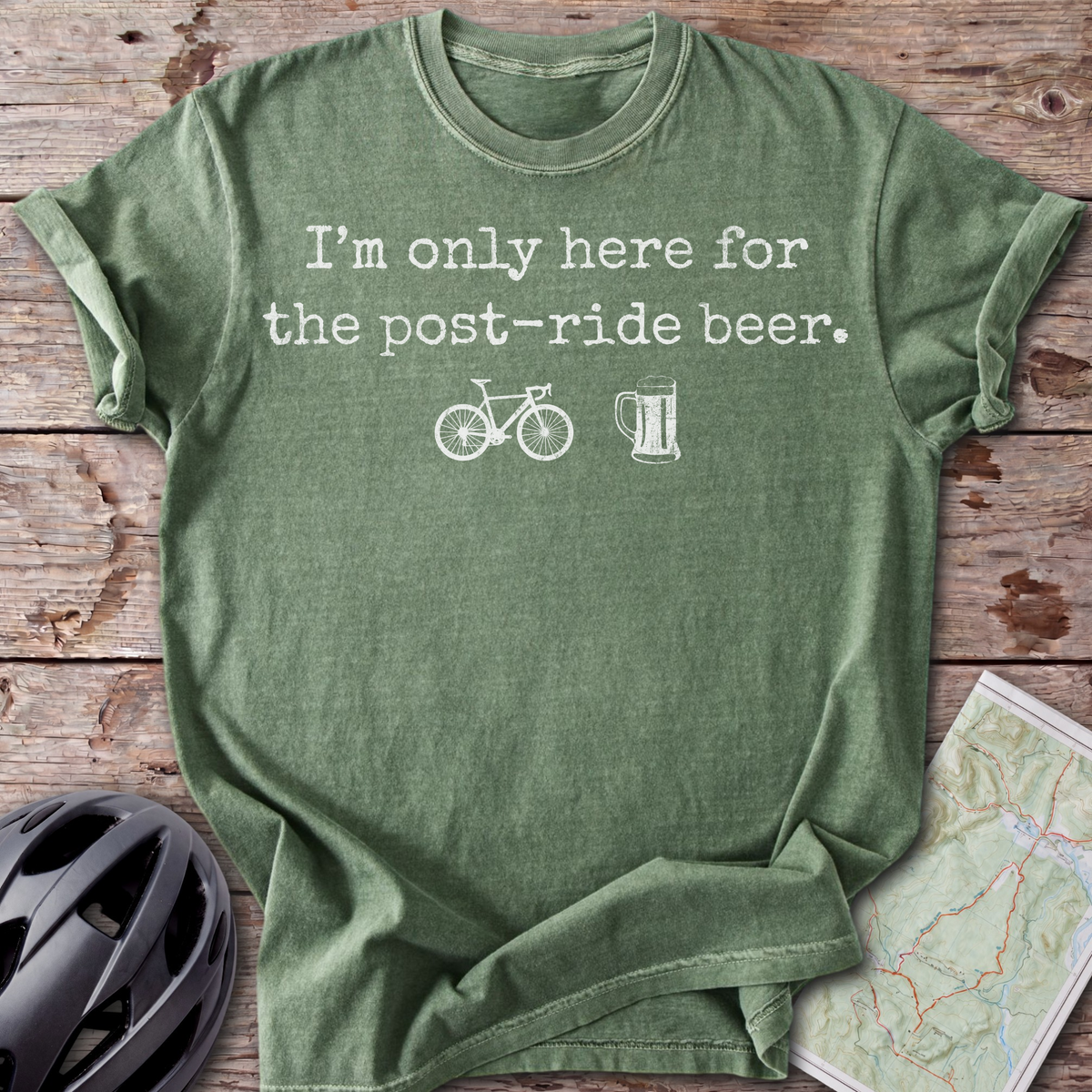 Post Ride Beer T-shirt