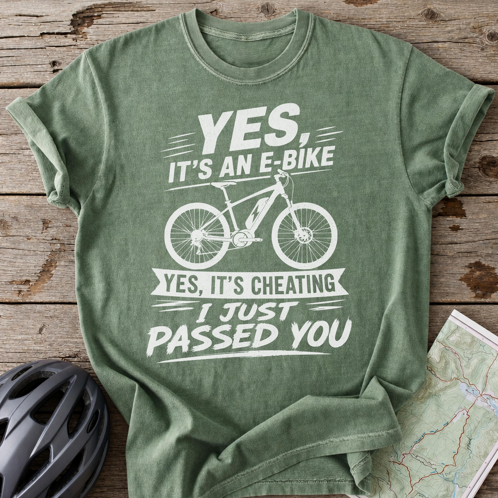 It's An E-Bike T-Shirt