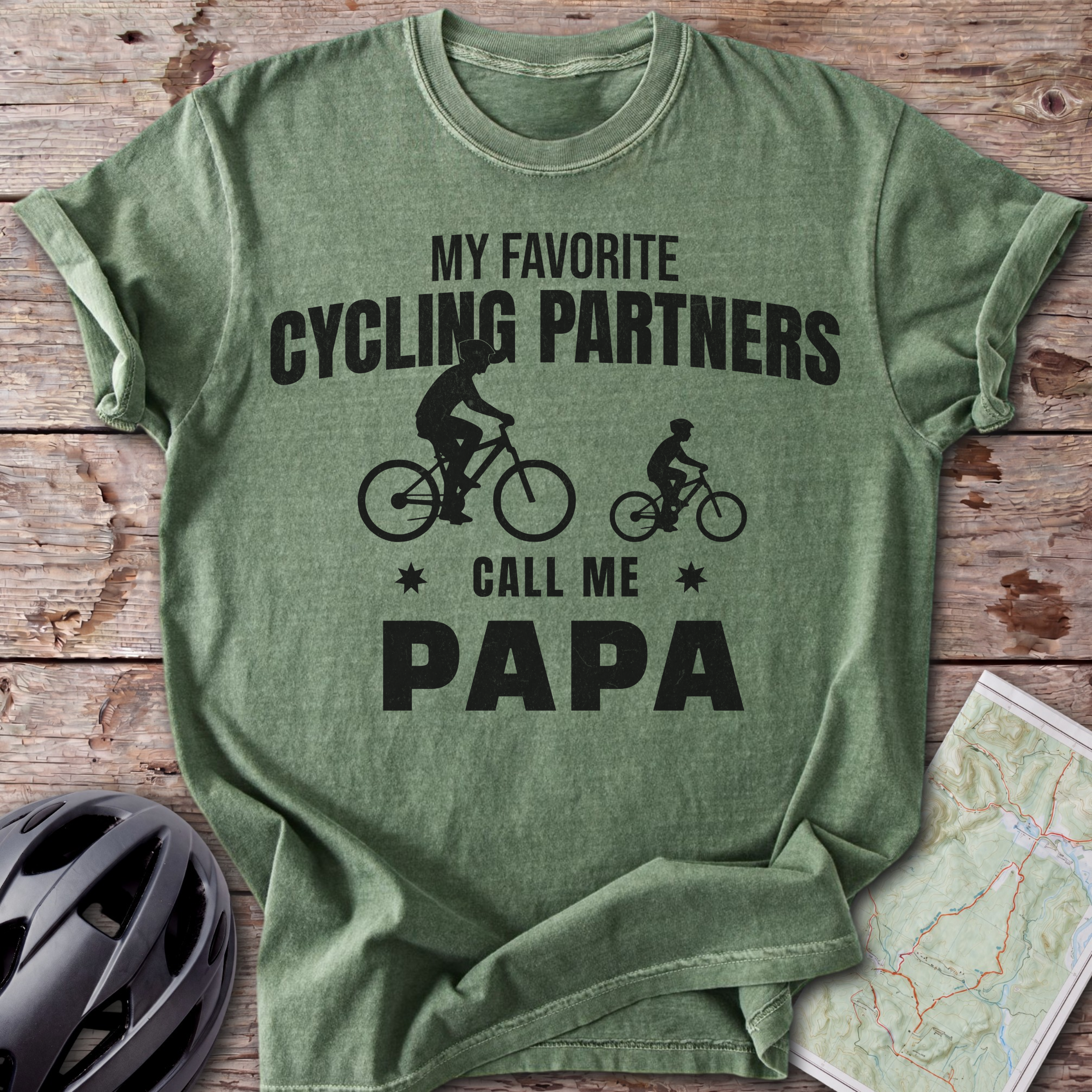 Papa's Cycling Partners T-shirt