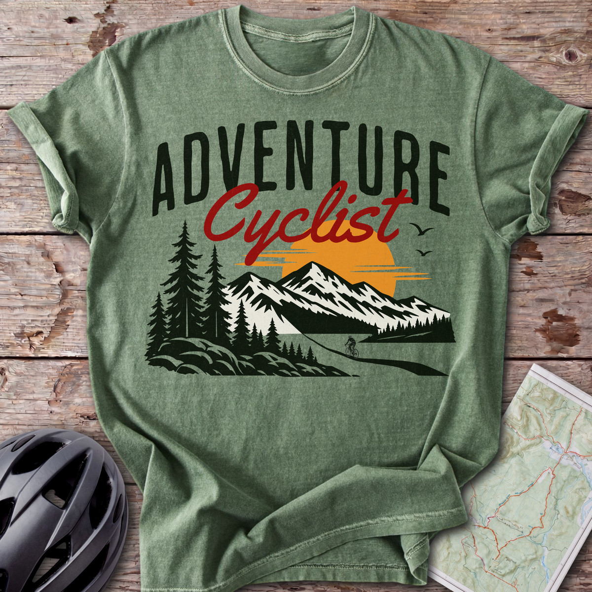 Adventure Cyclist T-shirt