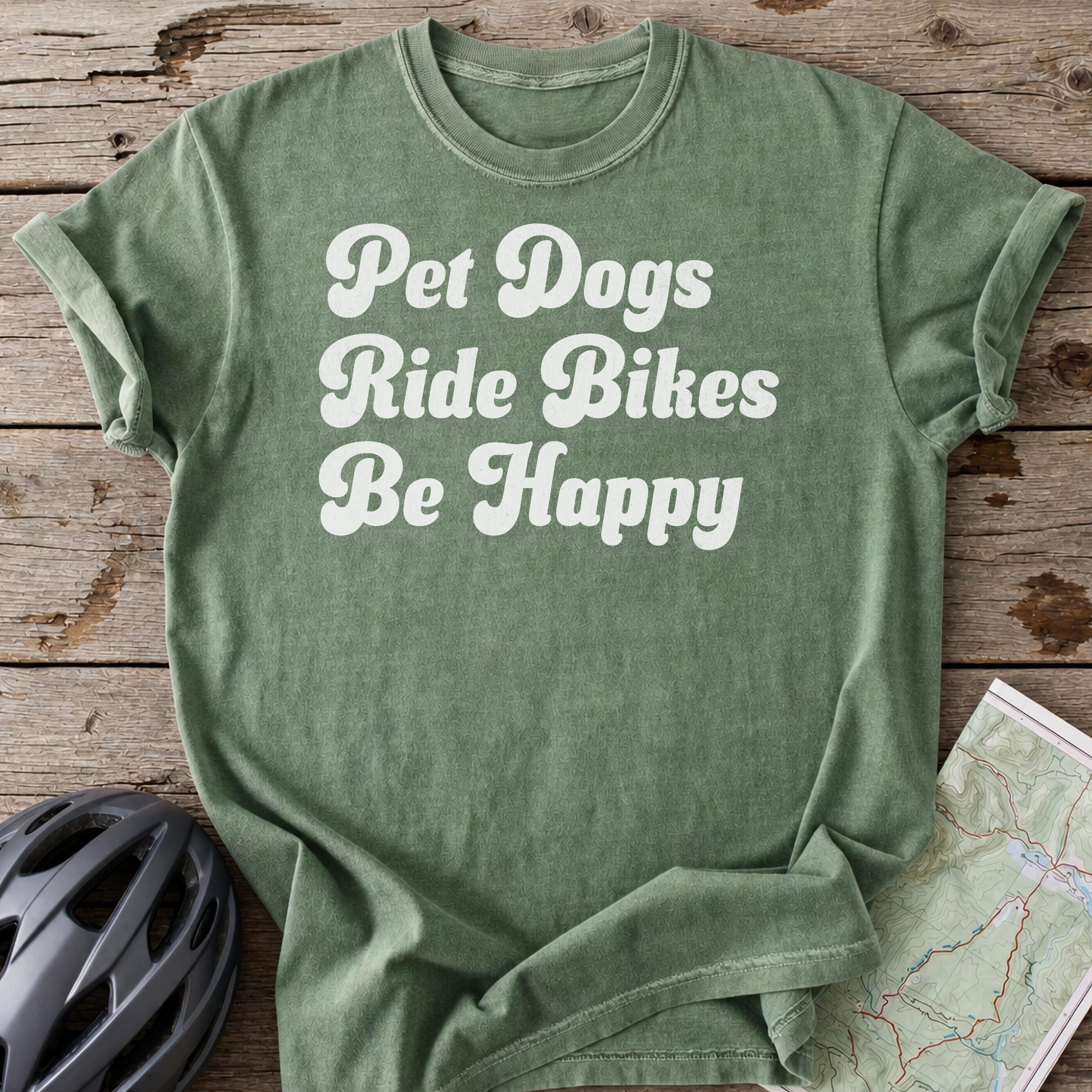 Dogs and Bikes T-shirt