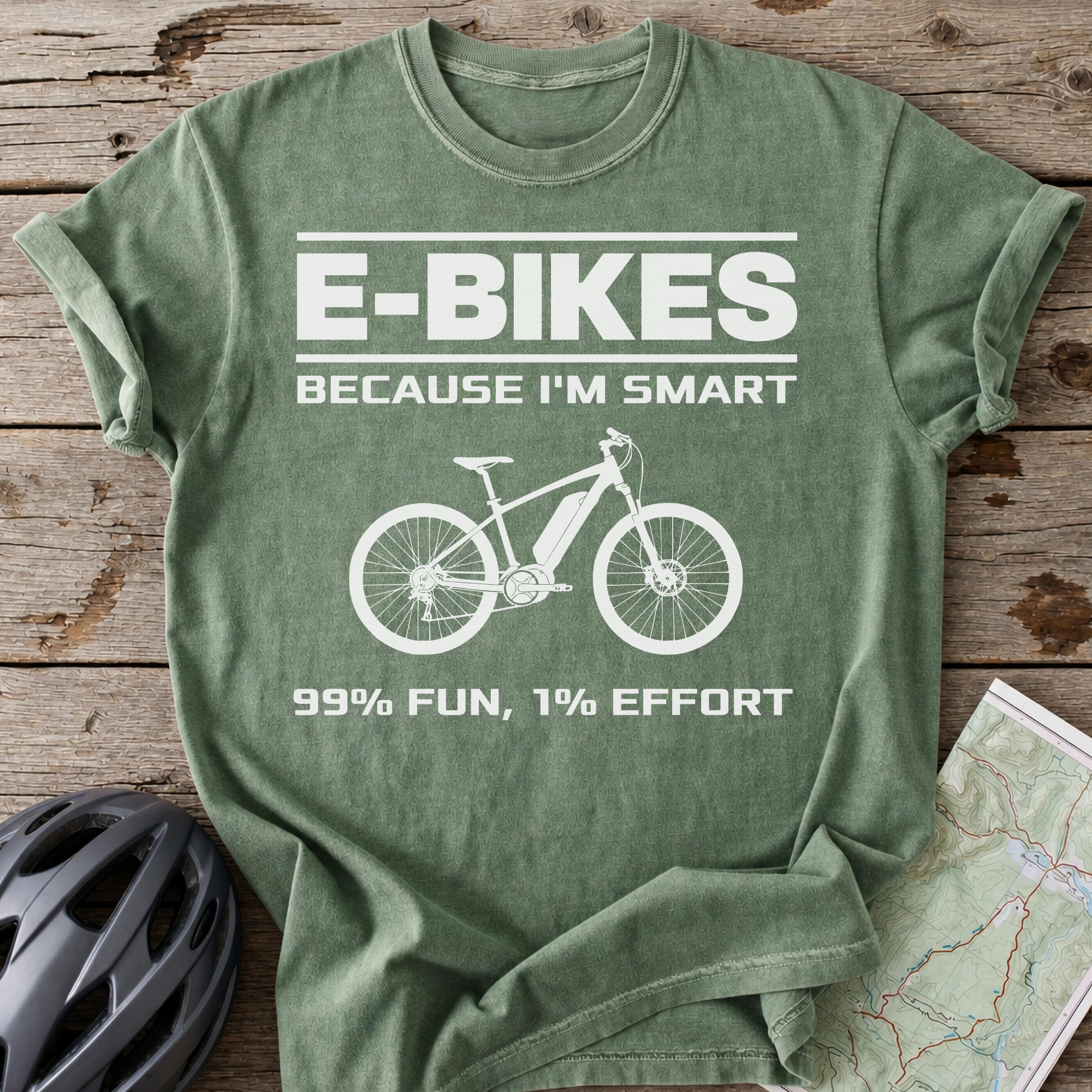 E-Bikes Because I'm Smart T-shirt