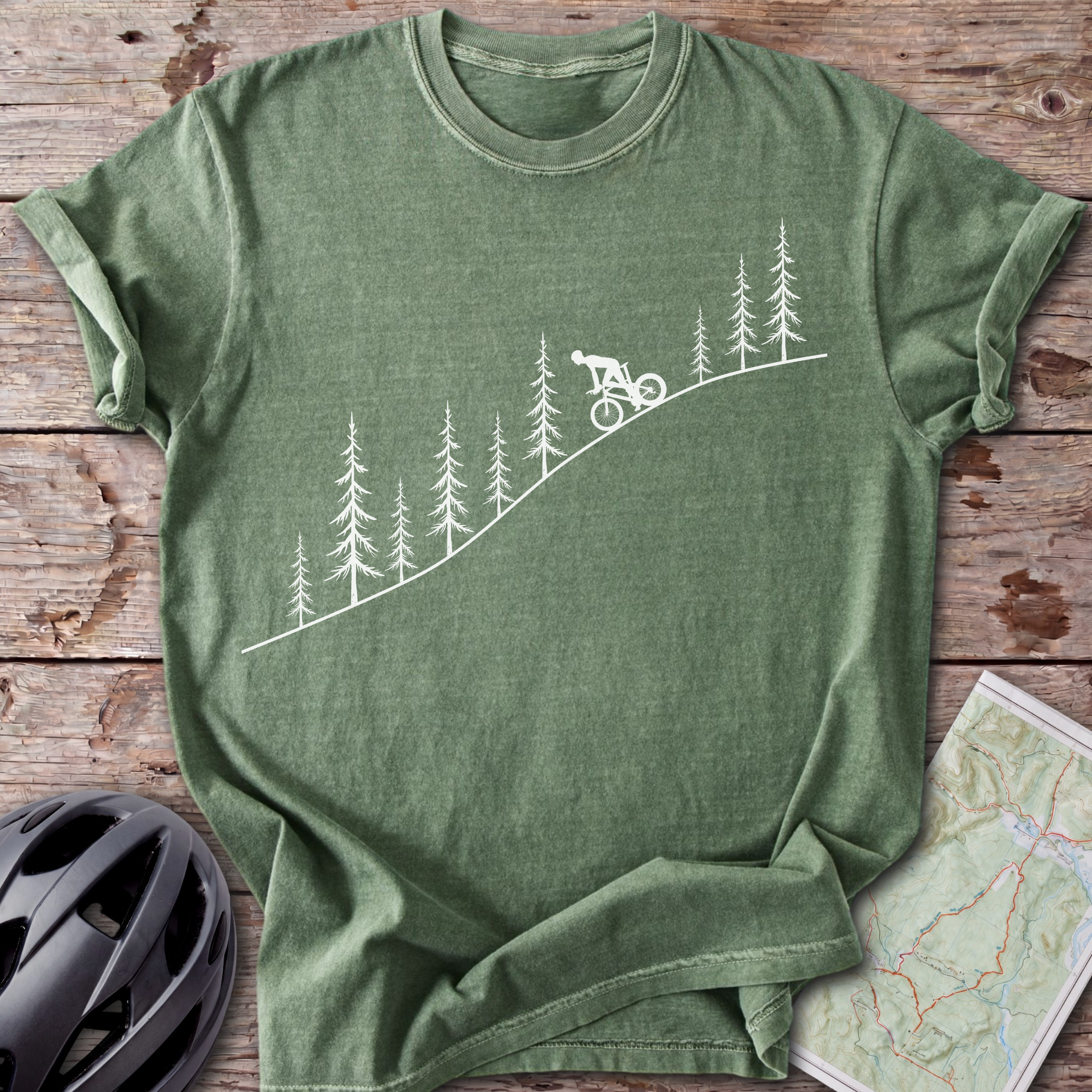 Mountain Downhill Male T-shirt