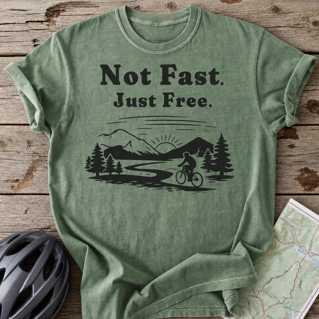 Not Fast Just Free T-shirt