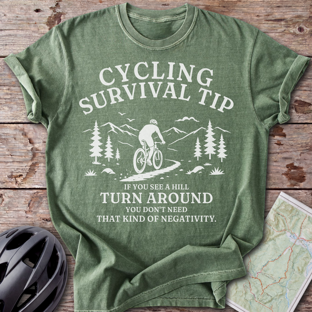 Survival Tip Find A Café T-shirt