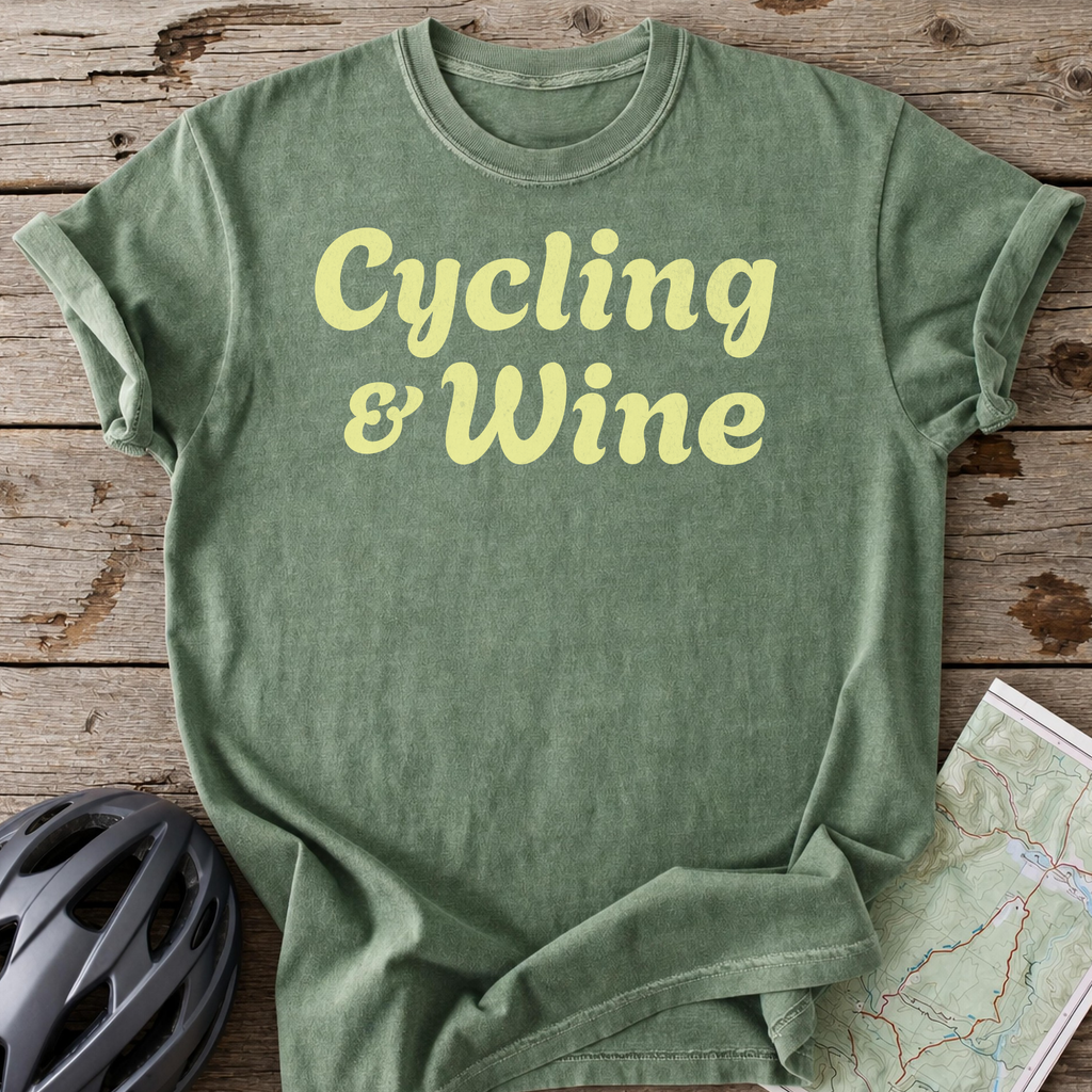Cycling & Wine T-shirt