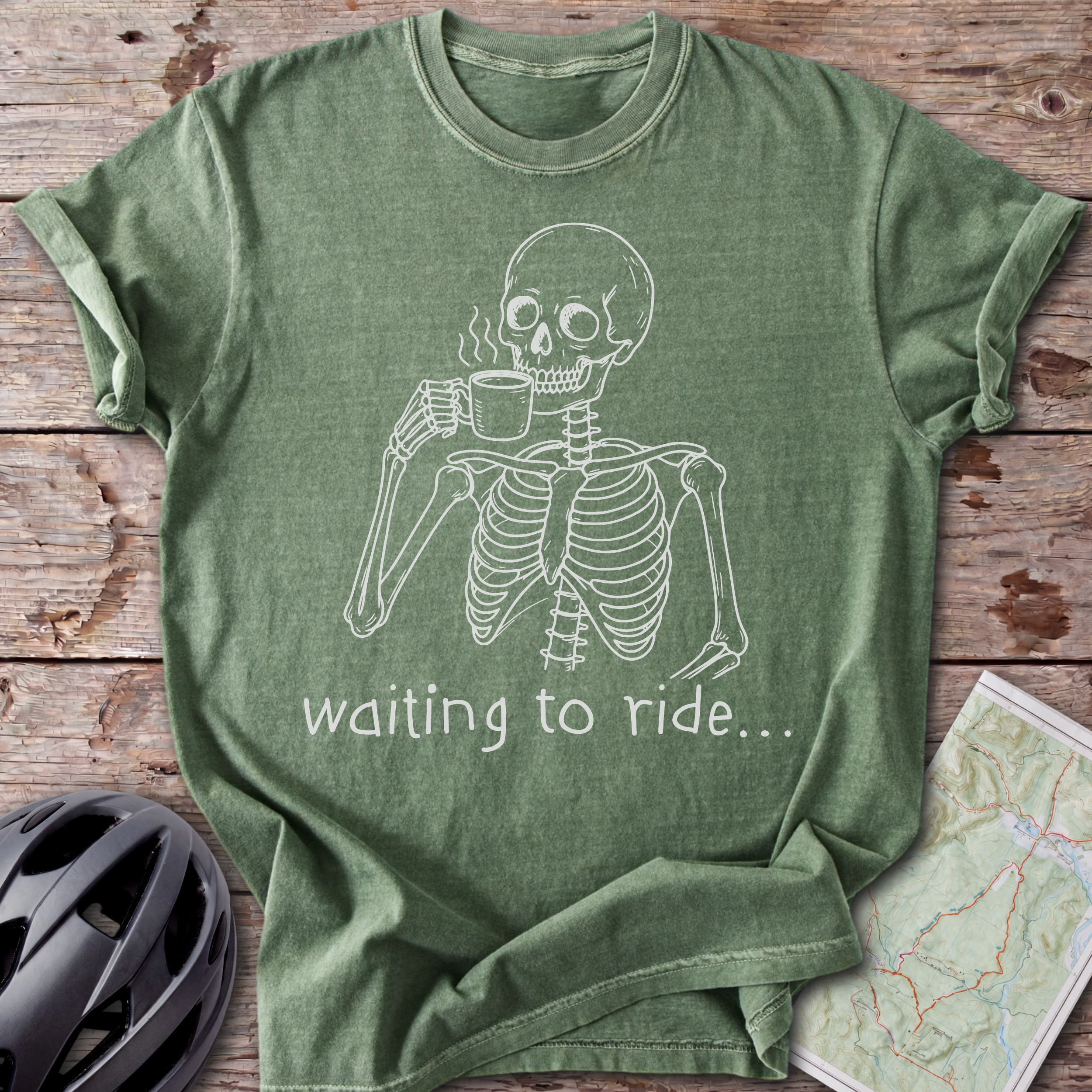 Waiting To Ride T-shirt