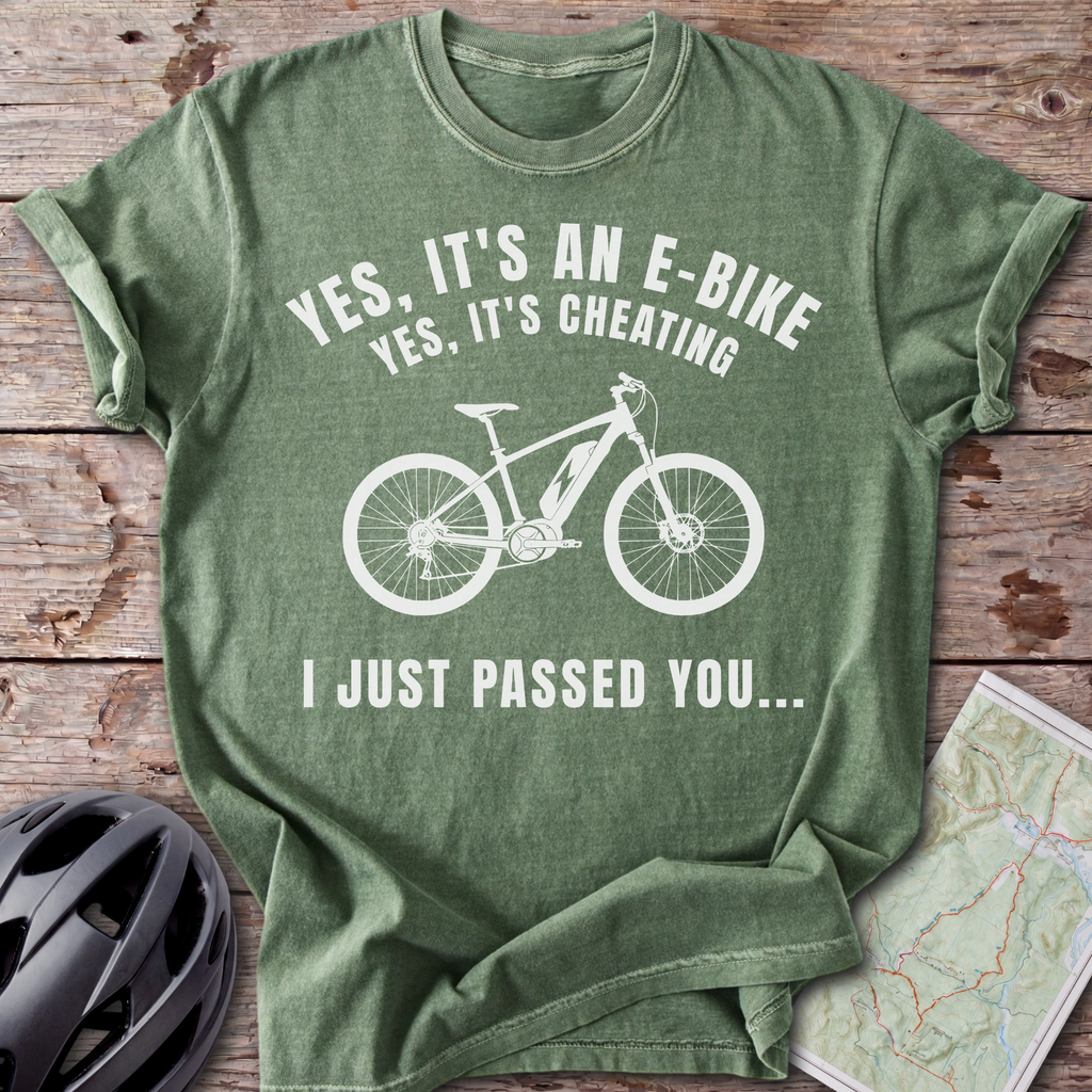E-Bike I Just Passed You T-shirt