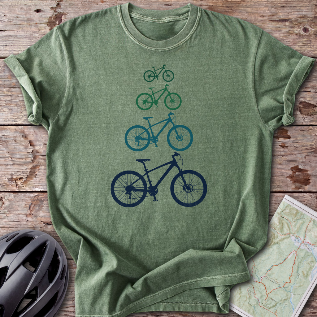 Classic MTB In Blue T-shirt