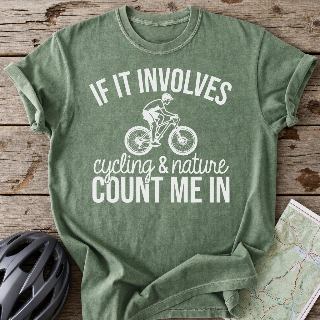 Cycling And Nature T-shirt