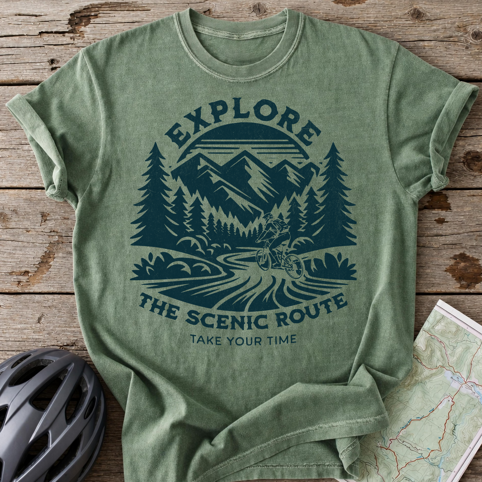 Explore The Scenic Route T-shirt