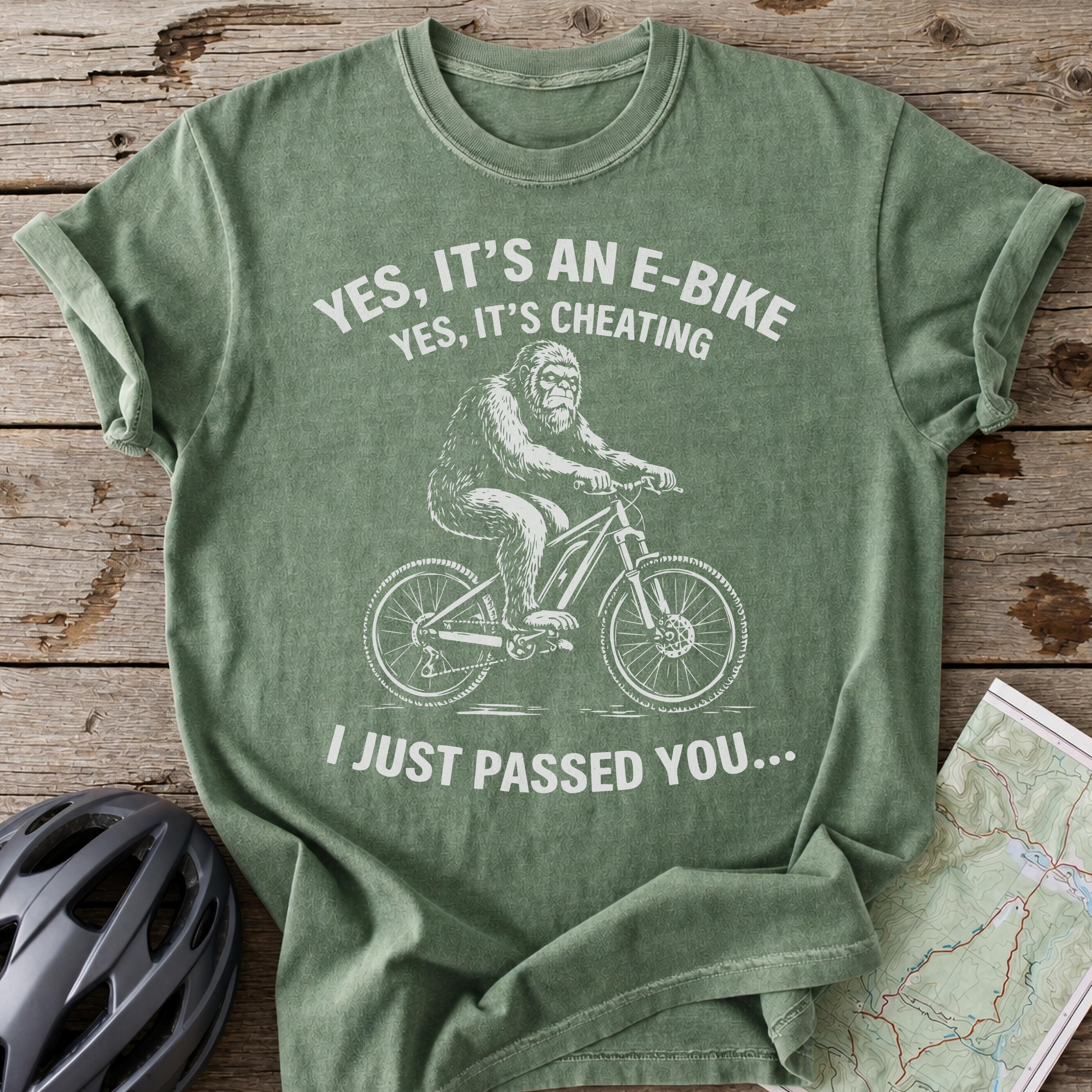 Big Foot E-Bike T-Shirt