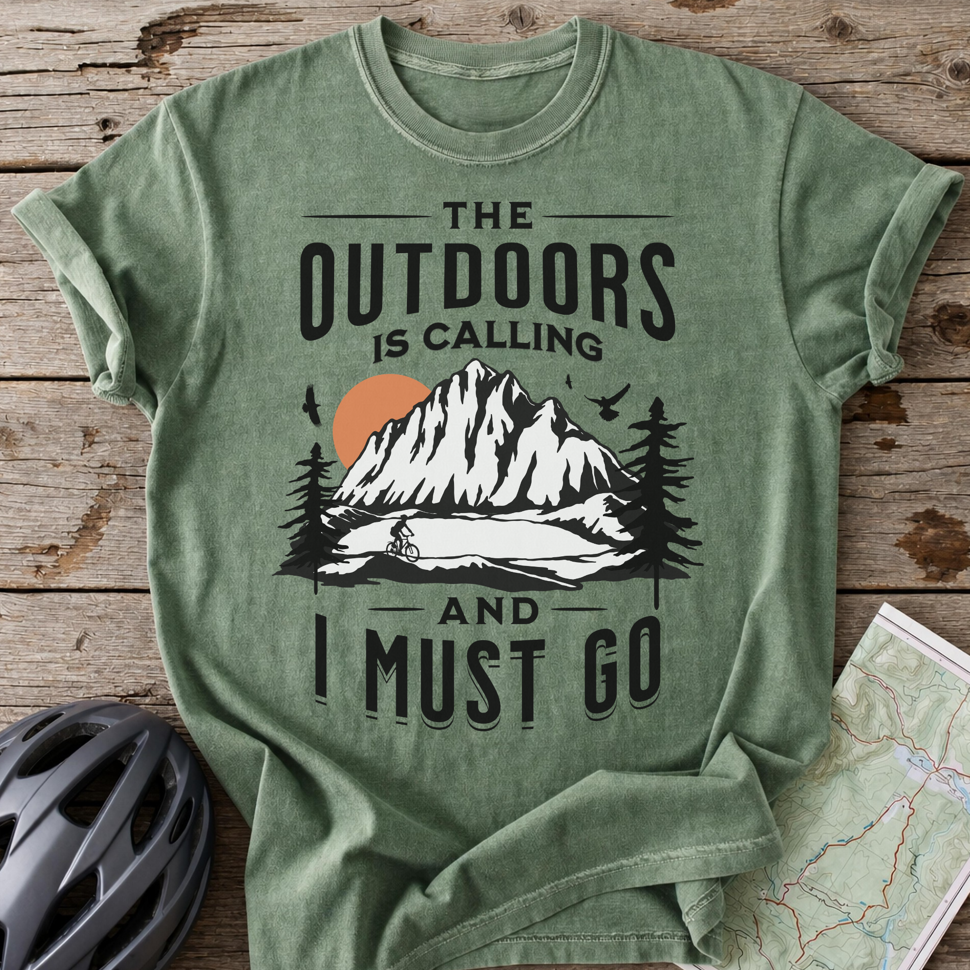 The Outdoors Is Calling T-shirt
