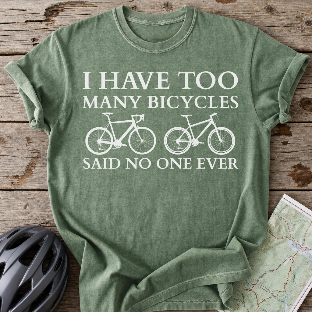 Too Many Bikes T-shirt