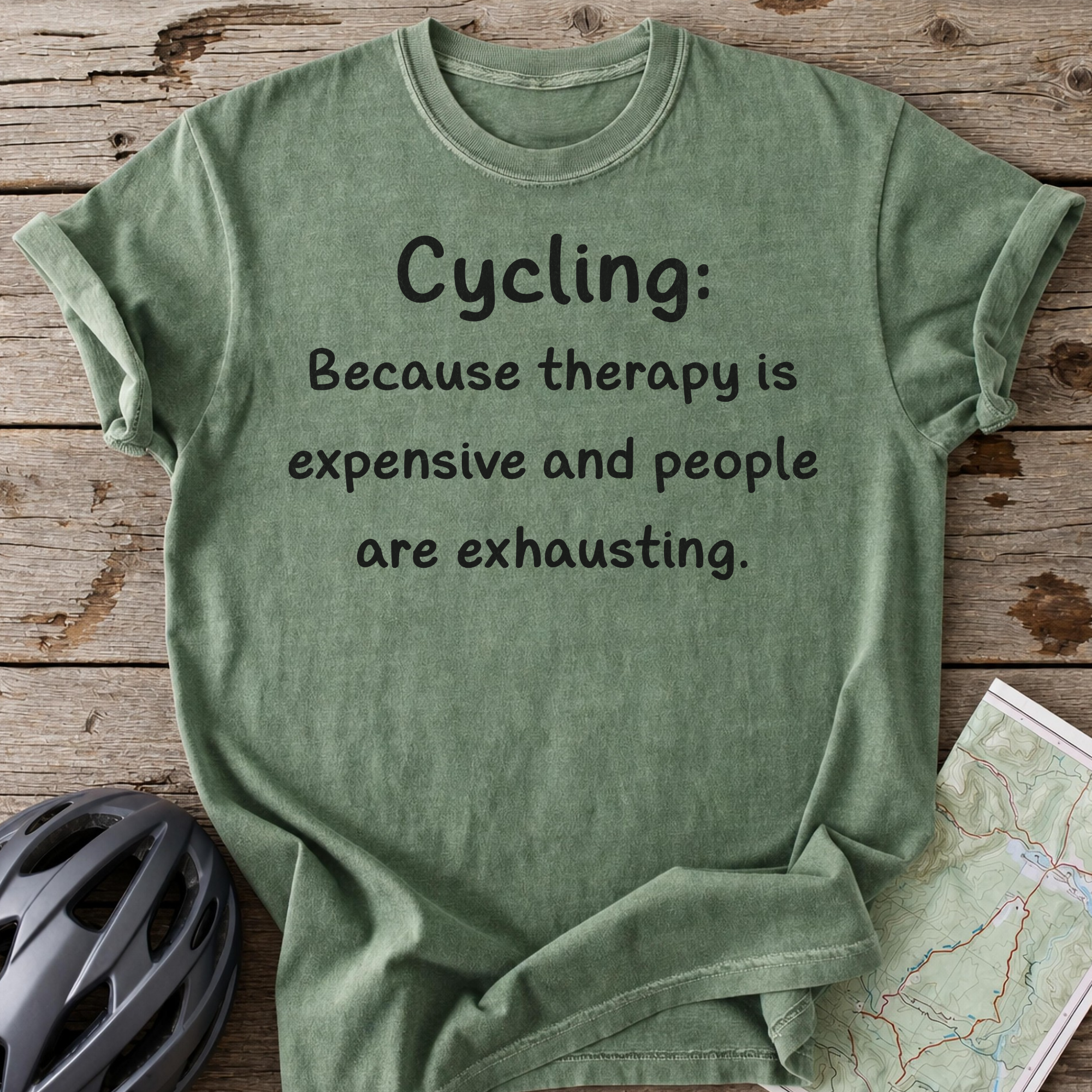Introverted Cyclist T-shirt