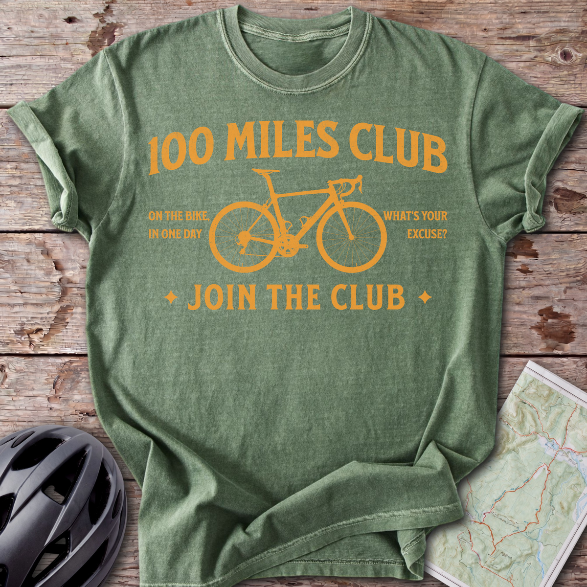 100 Miles Club T-shirt